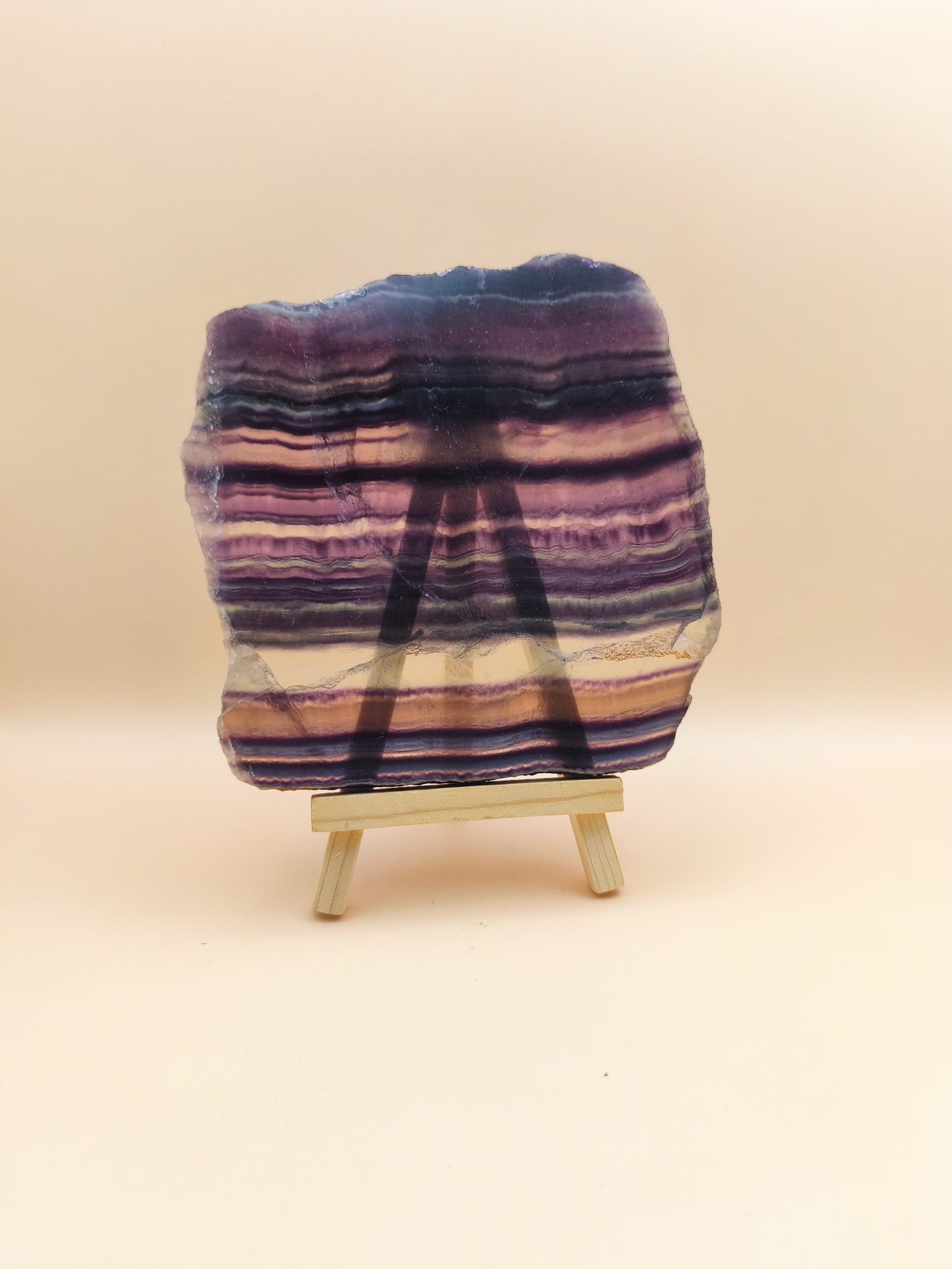 Fatia Fluorite Arco Íris (13x13cms)