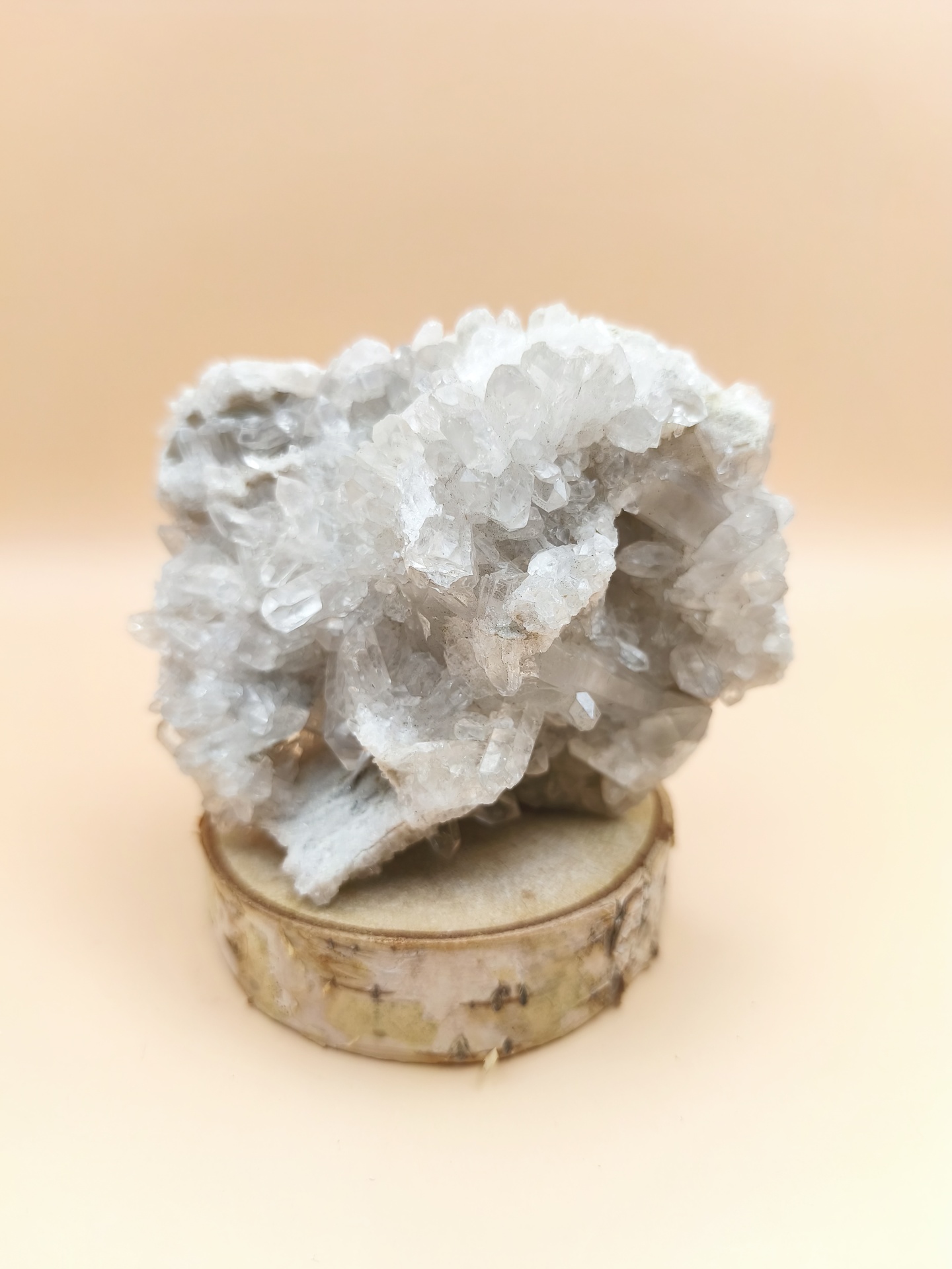 Drusa Quartzo Cristal (600g) (110x80mm)