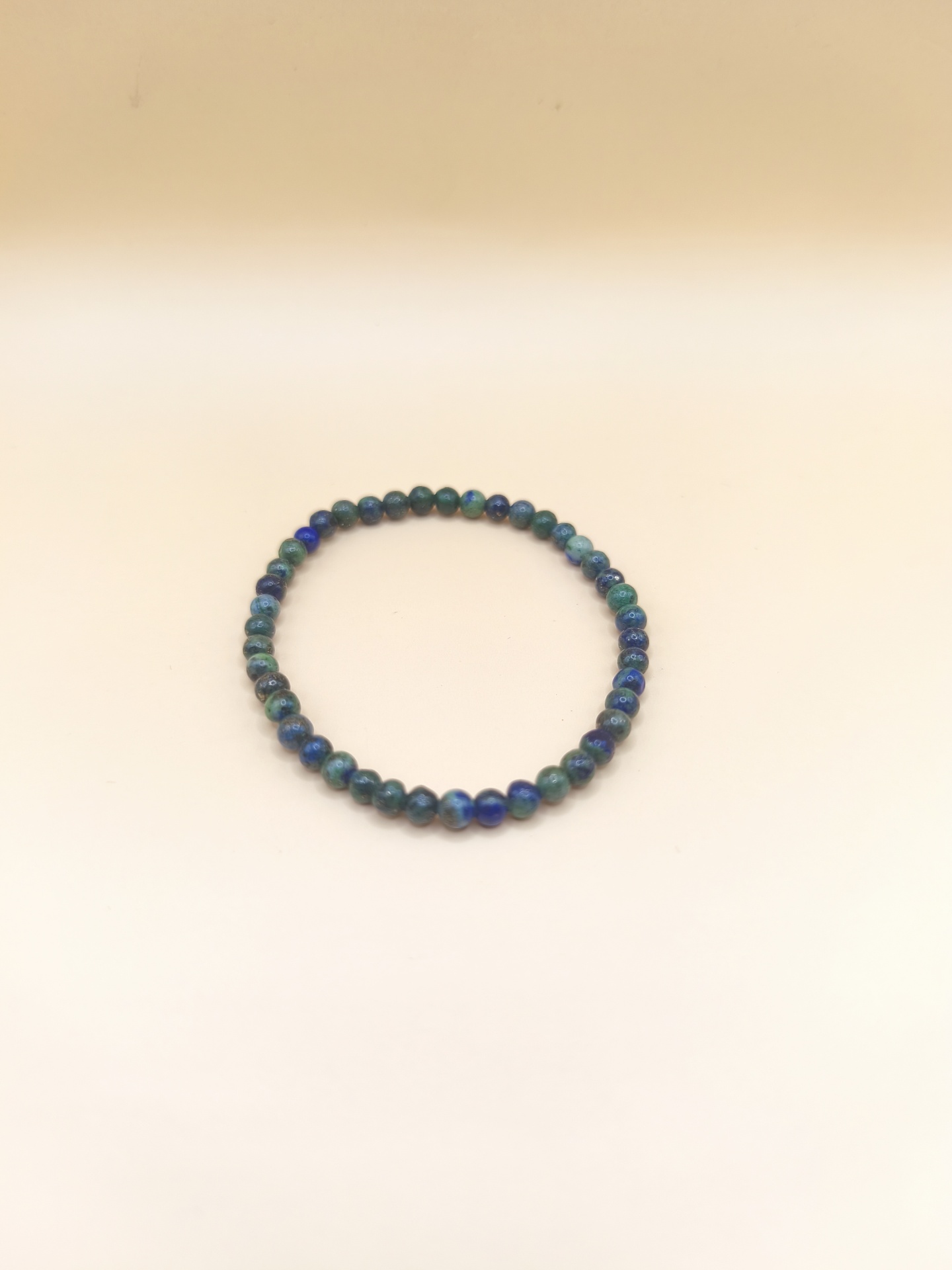 Pulseira Azurite Malaquite 4mm