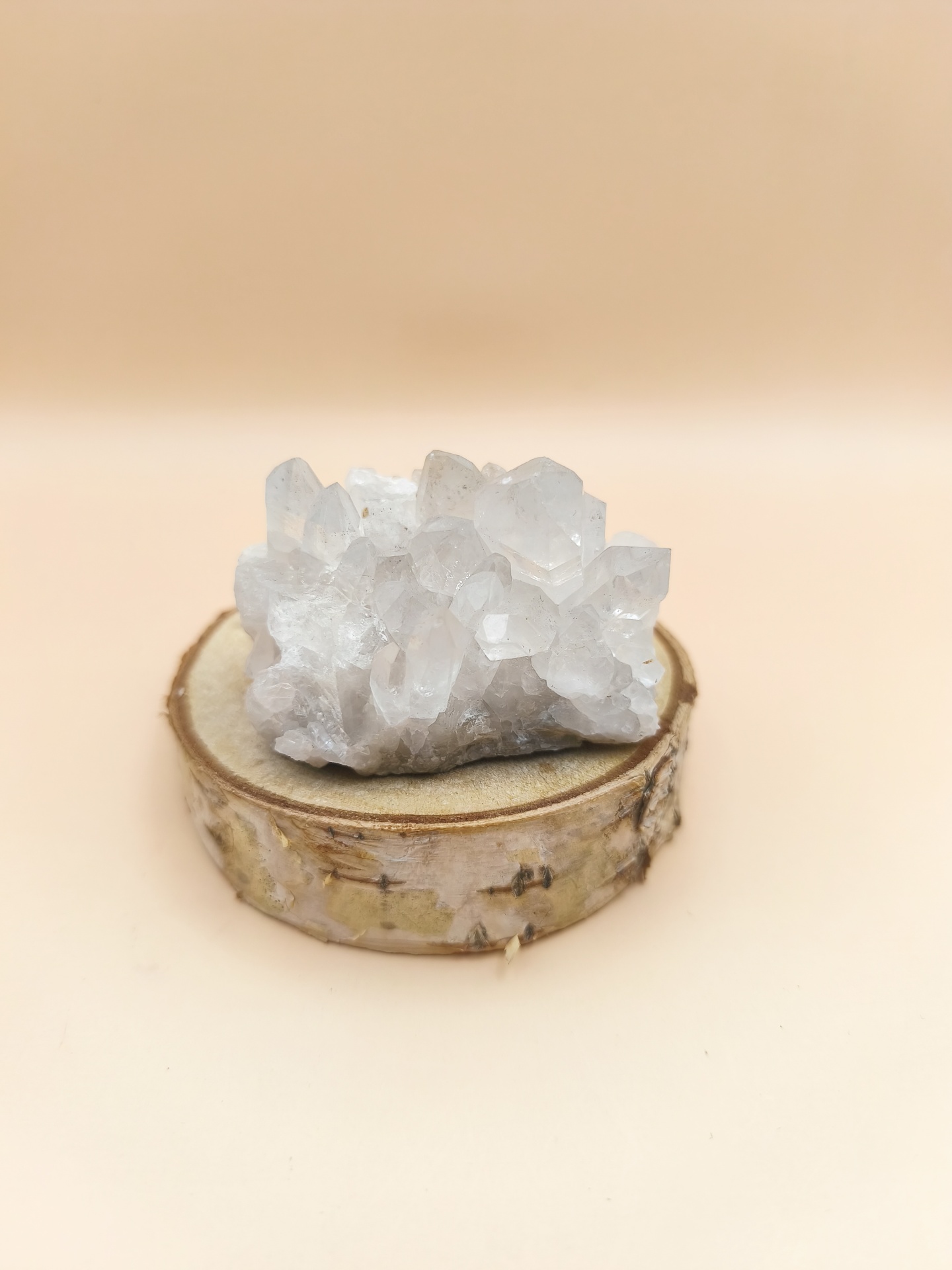 Drusa Quartzo Cristal (185g) (70x50mm)