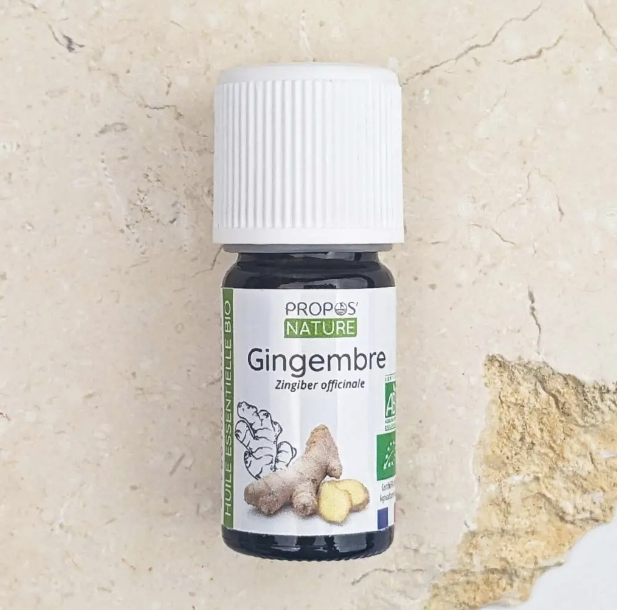 Óleo Essencial Gengibre Bio 5ml