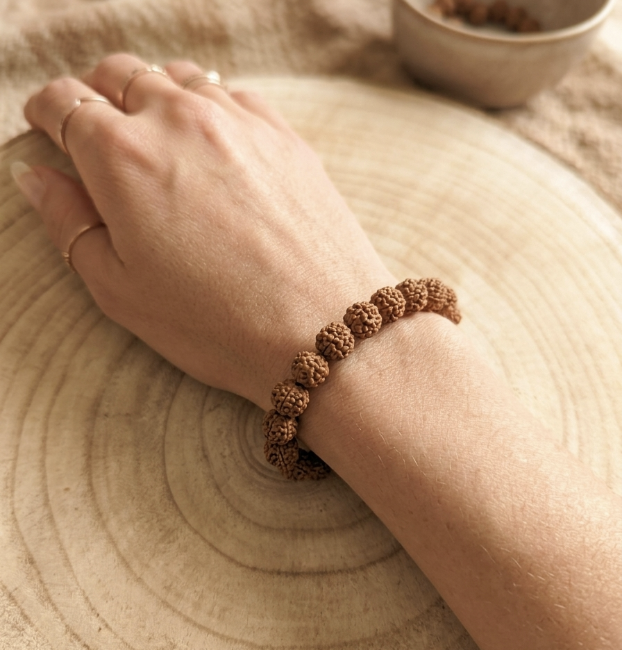 Pulseira Rudraksha 8 mm