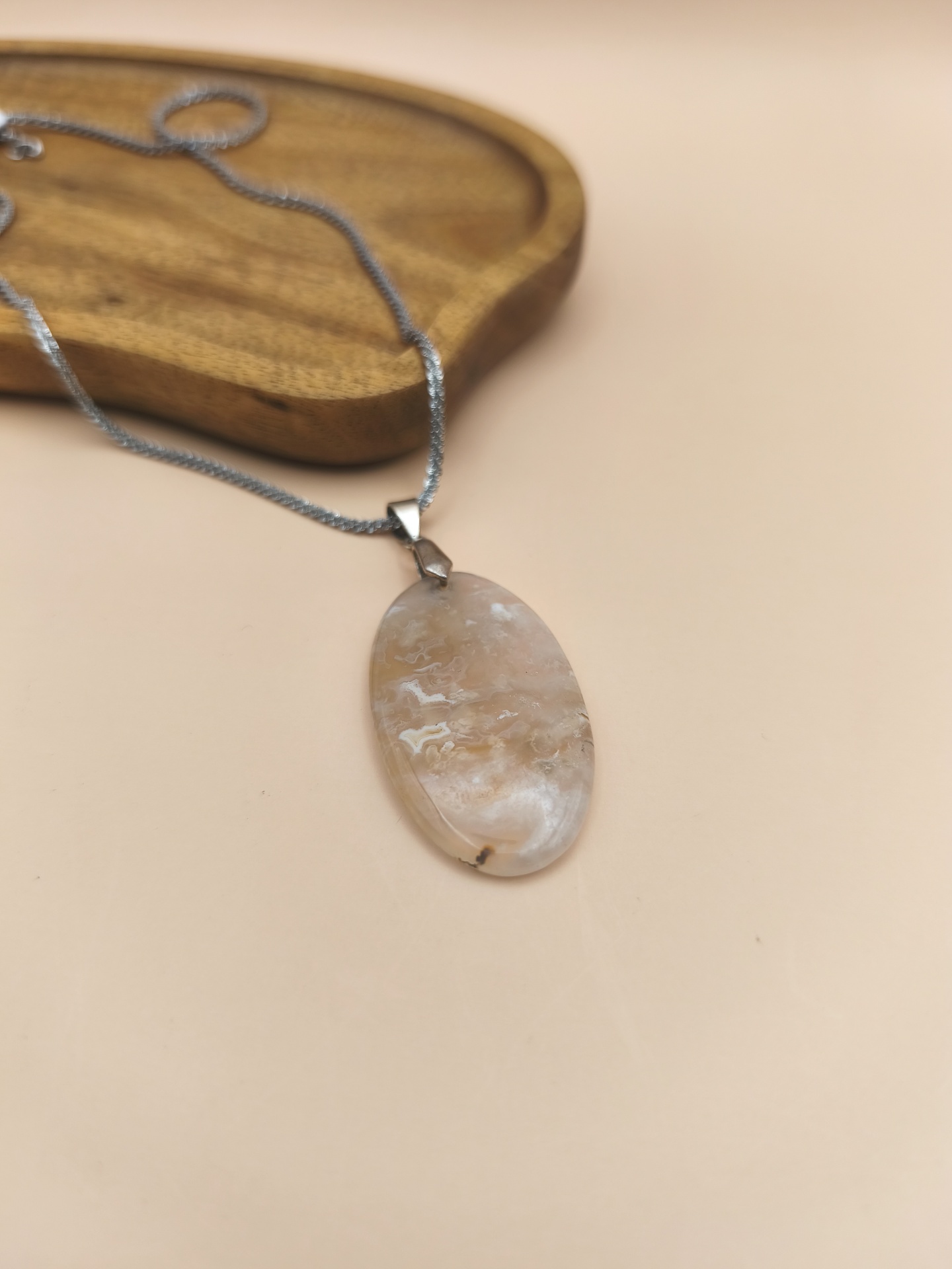 Colar Ágata Denditrica