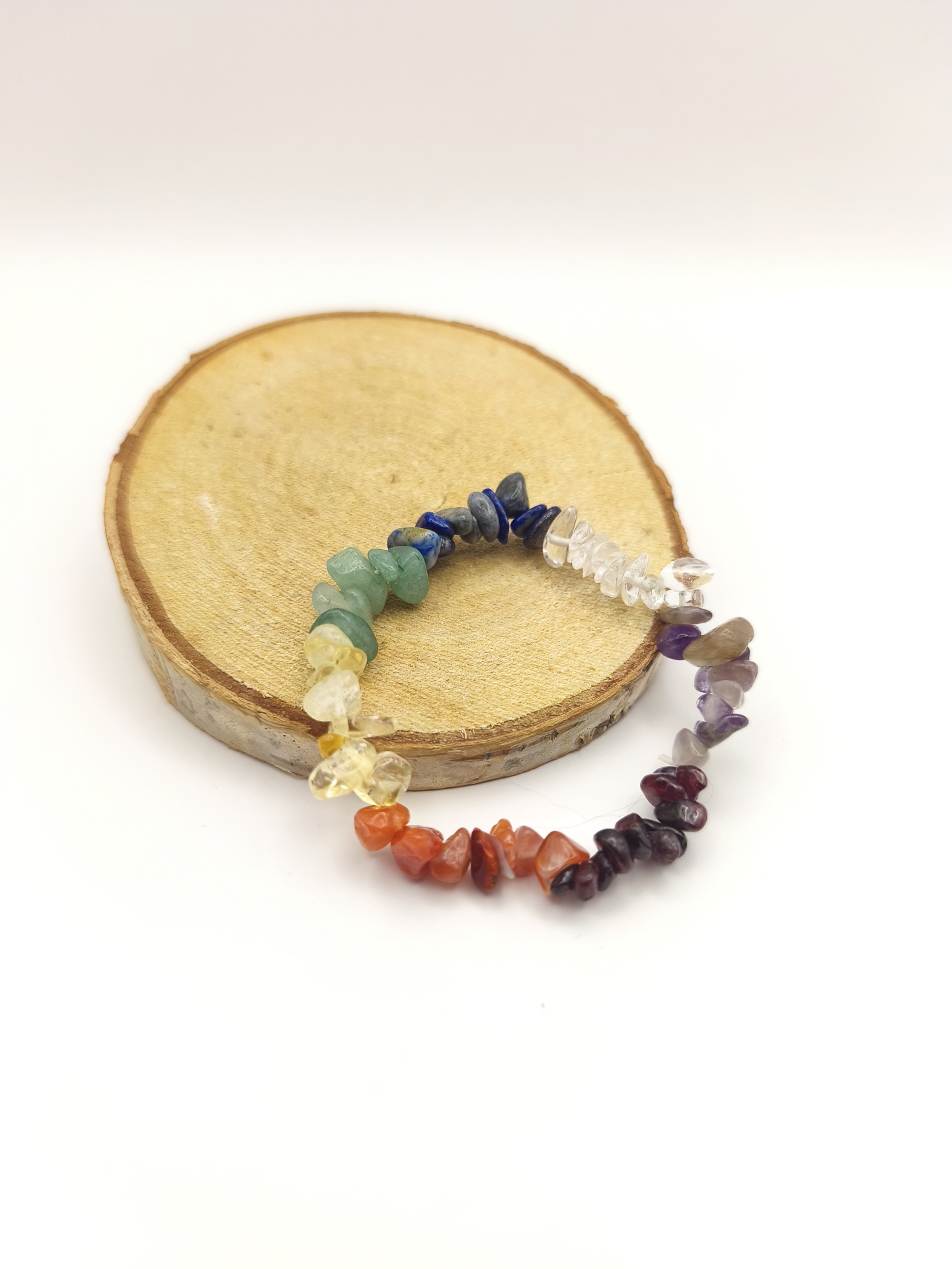 Pulseira 7 Chakras chips