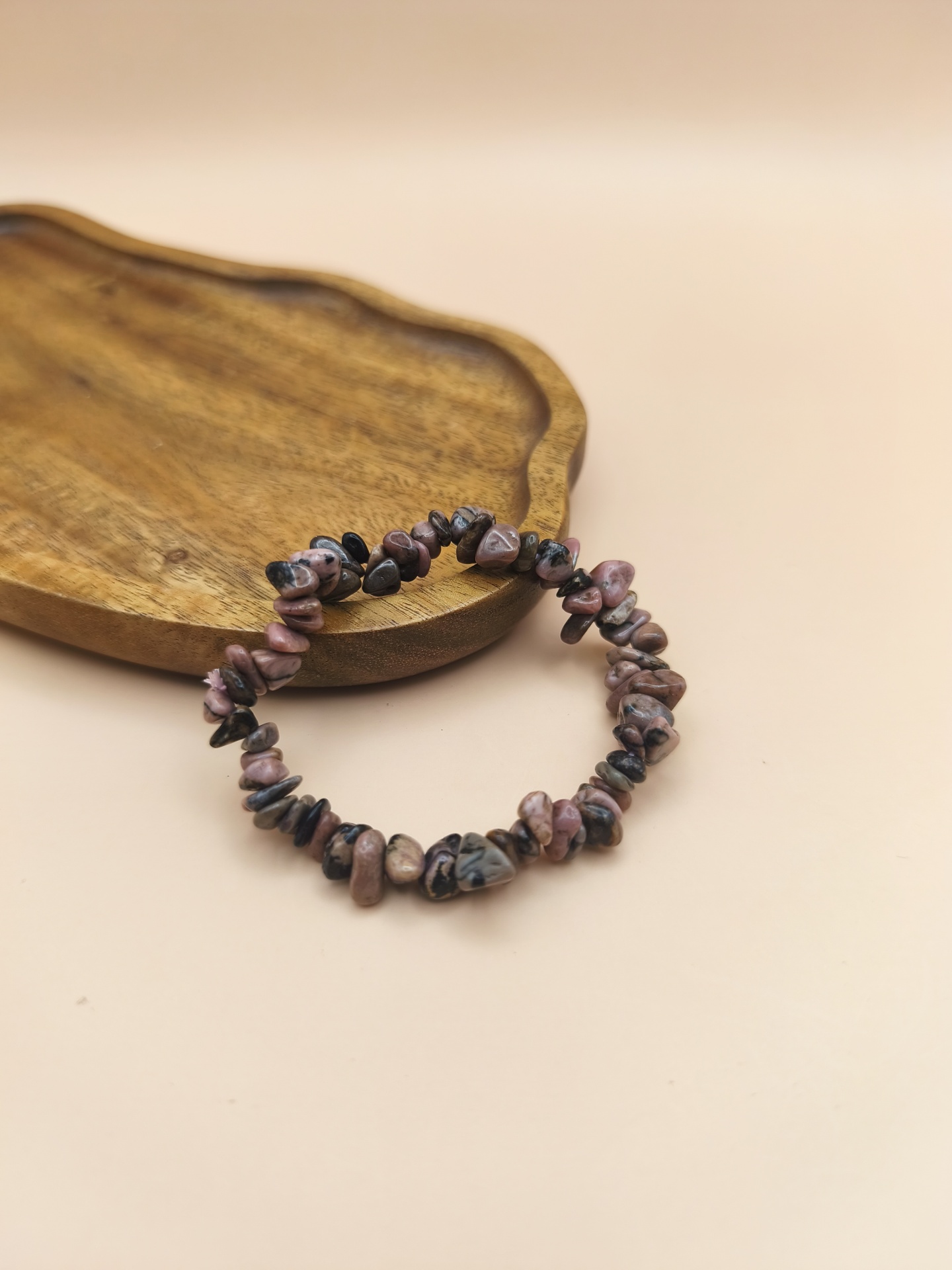 Pulseira Rodonite chips