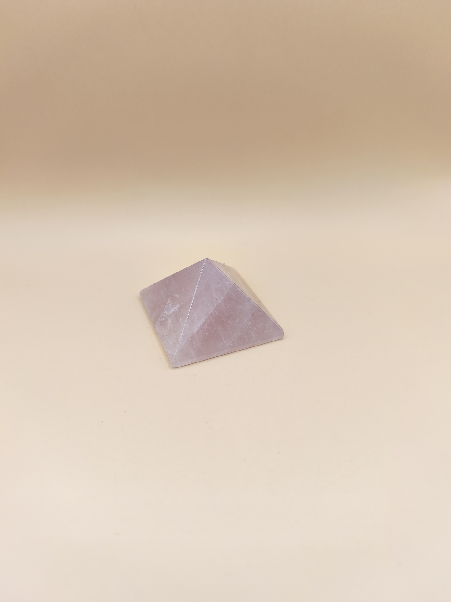 Piramide Quartzo Rosa (40x40mm)
