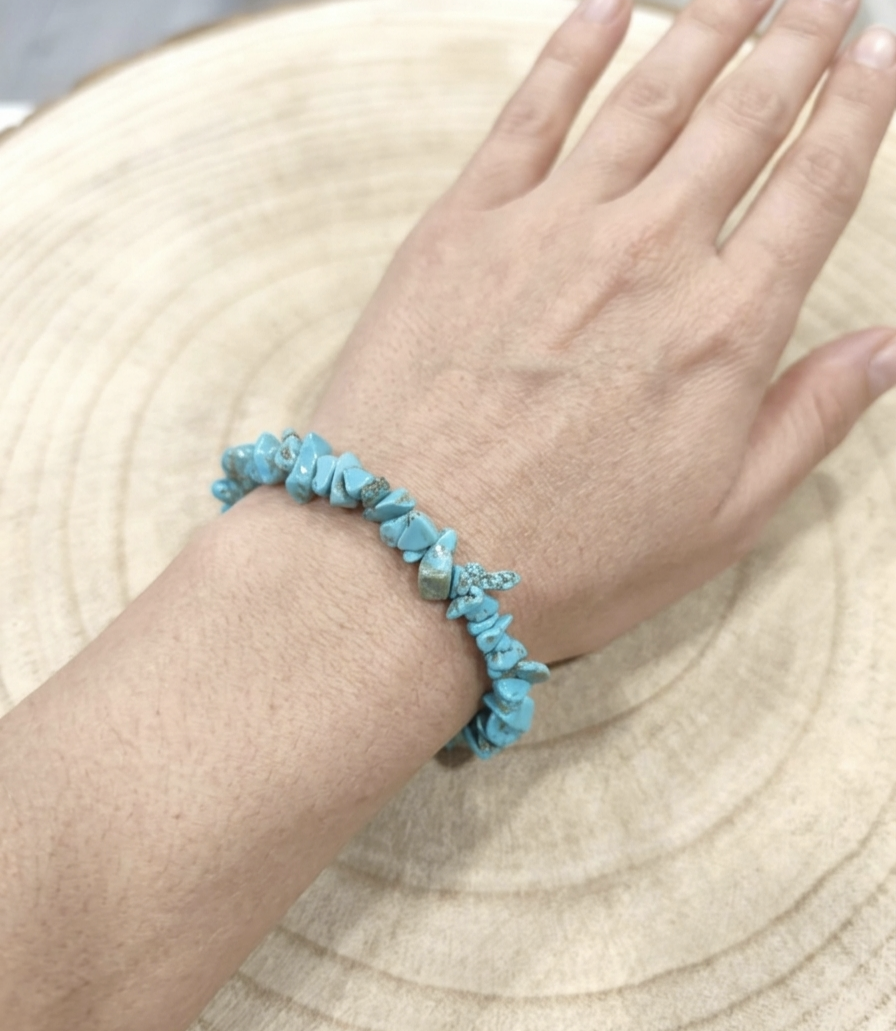 Pulseira Turquesa chips