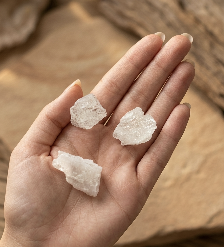 Kunzite bruto (2 cms)