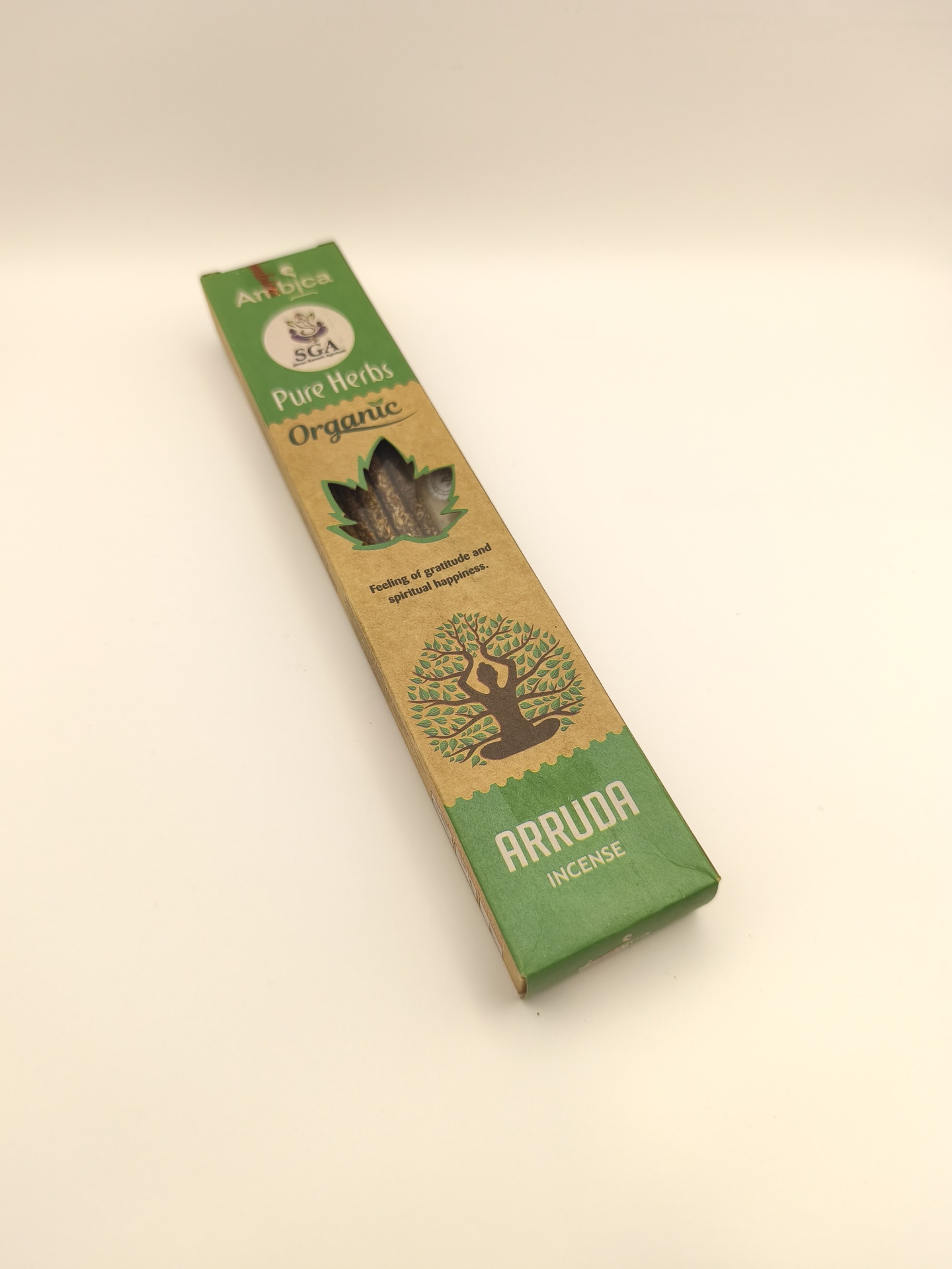 Incenso Pure Herbs Orgânico de Arruda