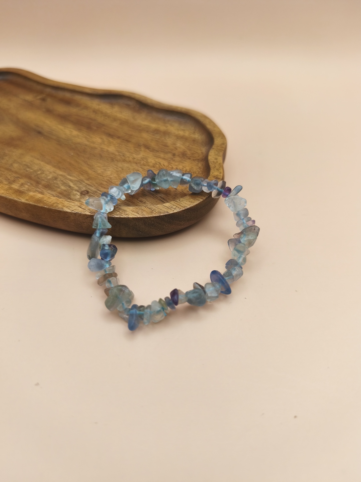 Pulseira Fluorite Arco Íris chips
