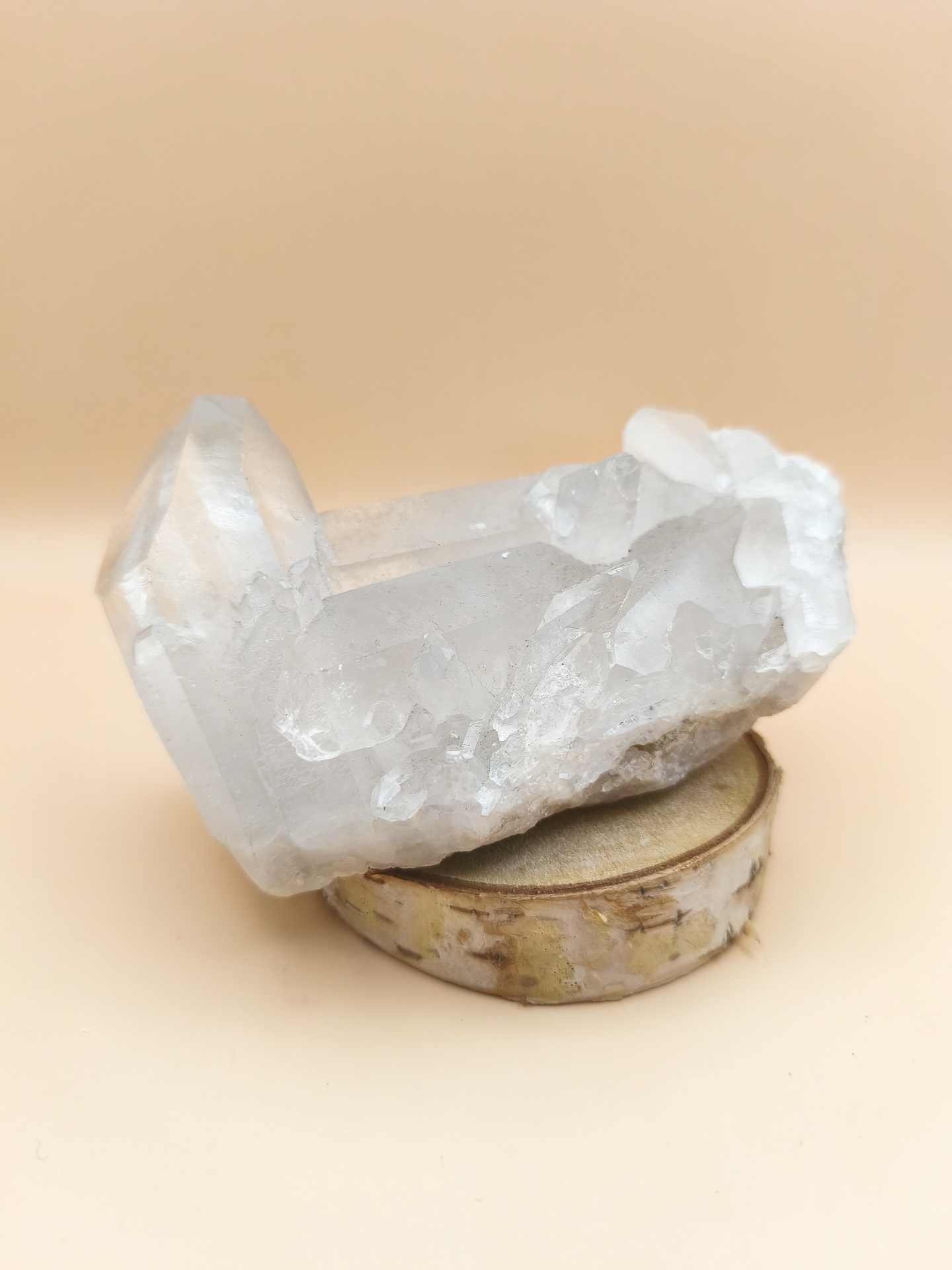 Drusa Quartzo Cristal (950g) (150x80mm)