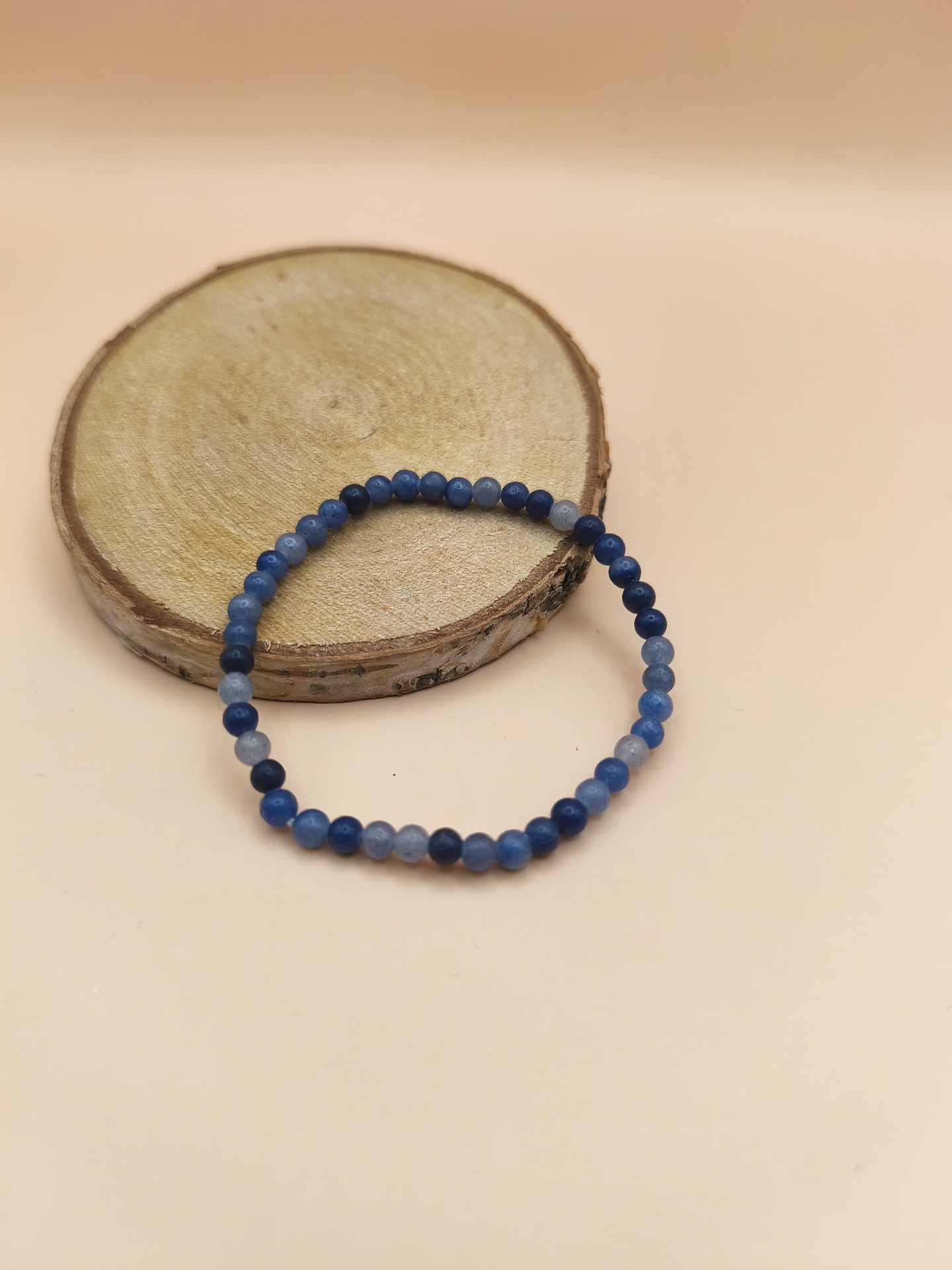 Pulseira Quartzo Azul 4mm