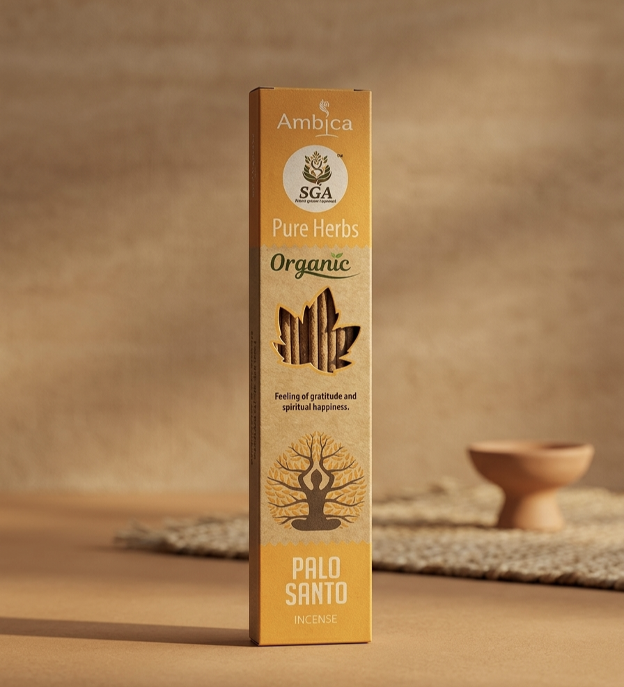 Incenso Pure Herbs Orgânico de Pau Santo