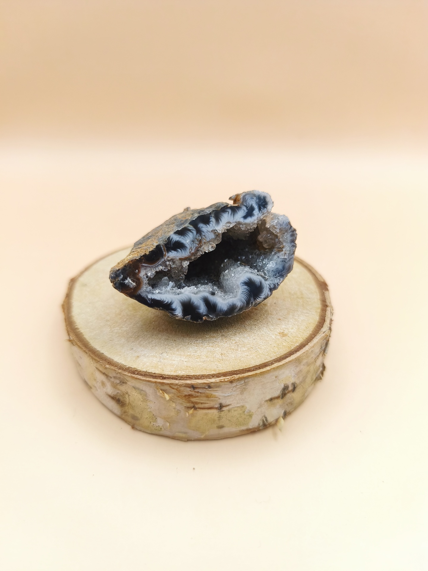 Geodo Ágata cristalizada