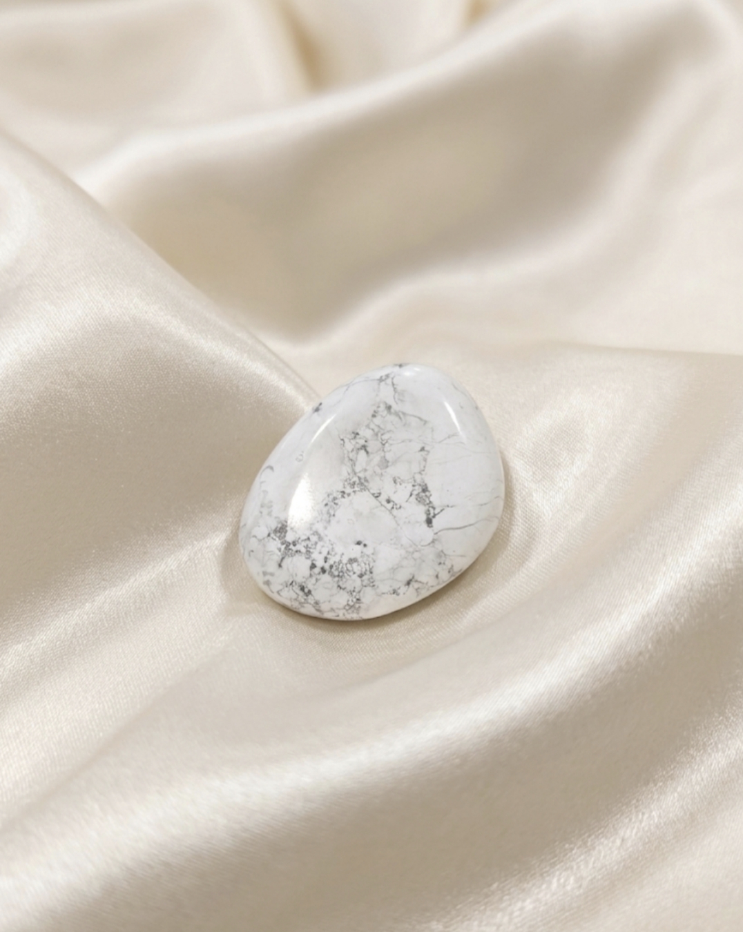 Howlite Branca flat