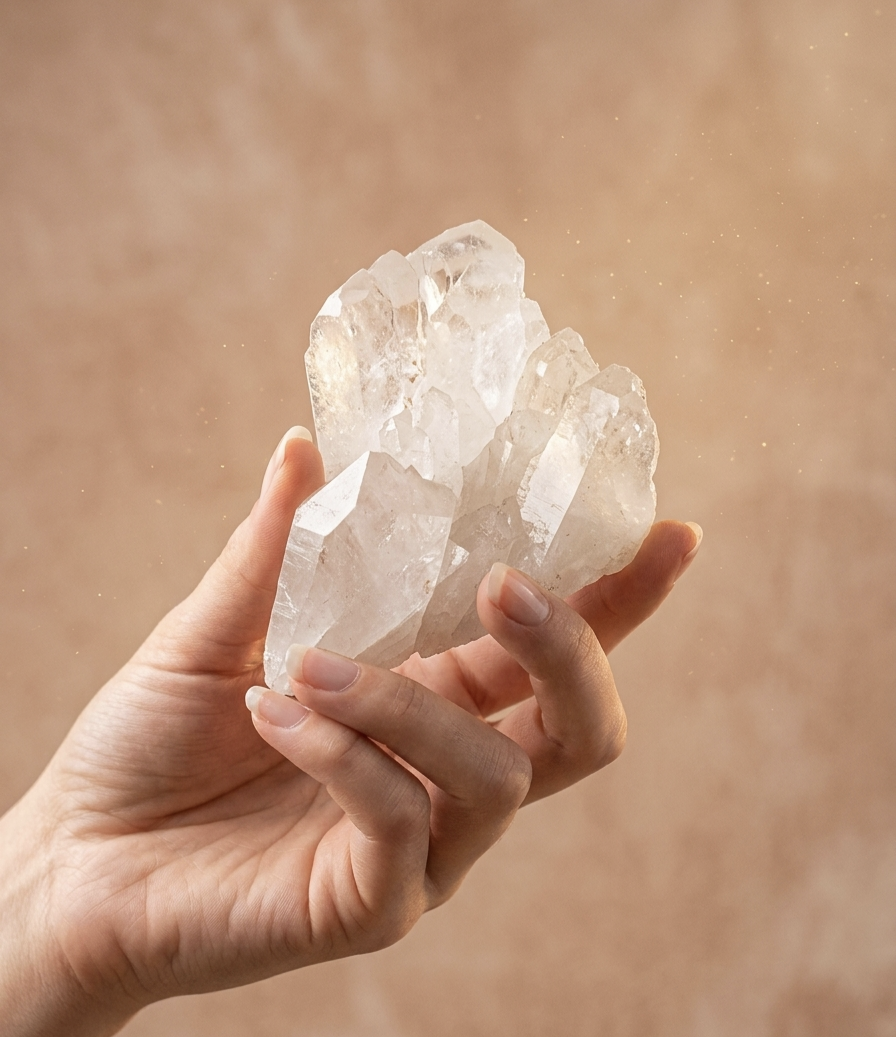 Drusa Quartzo Cristal (310g)