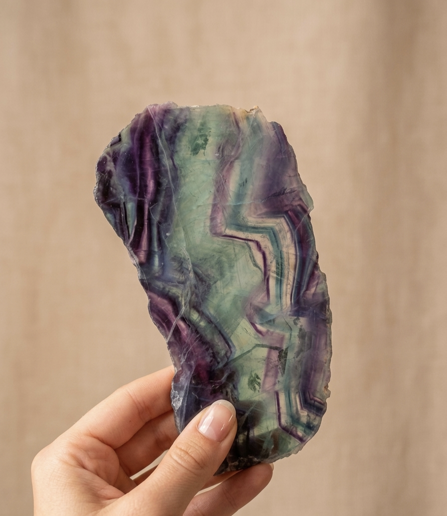 Fluorite Arco Iris (400g)