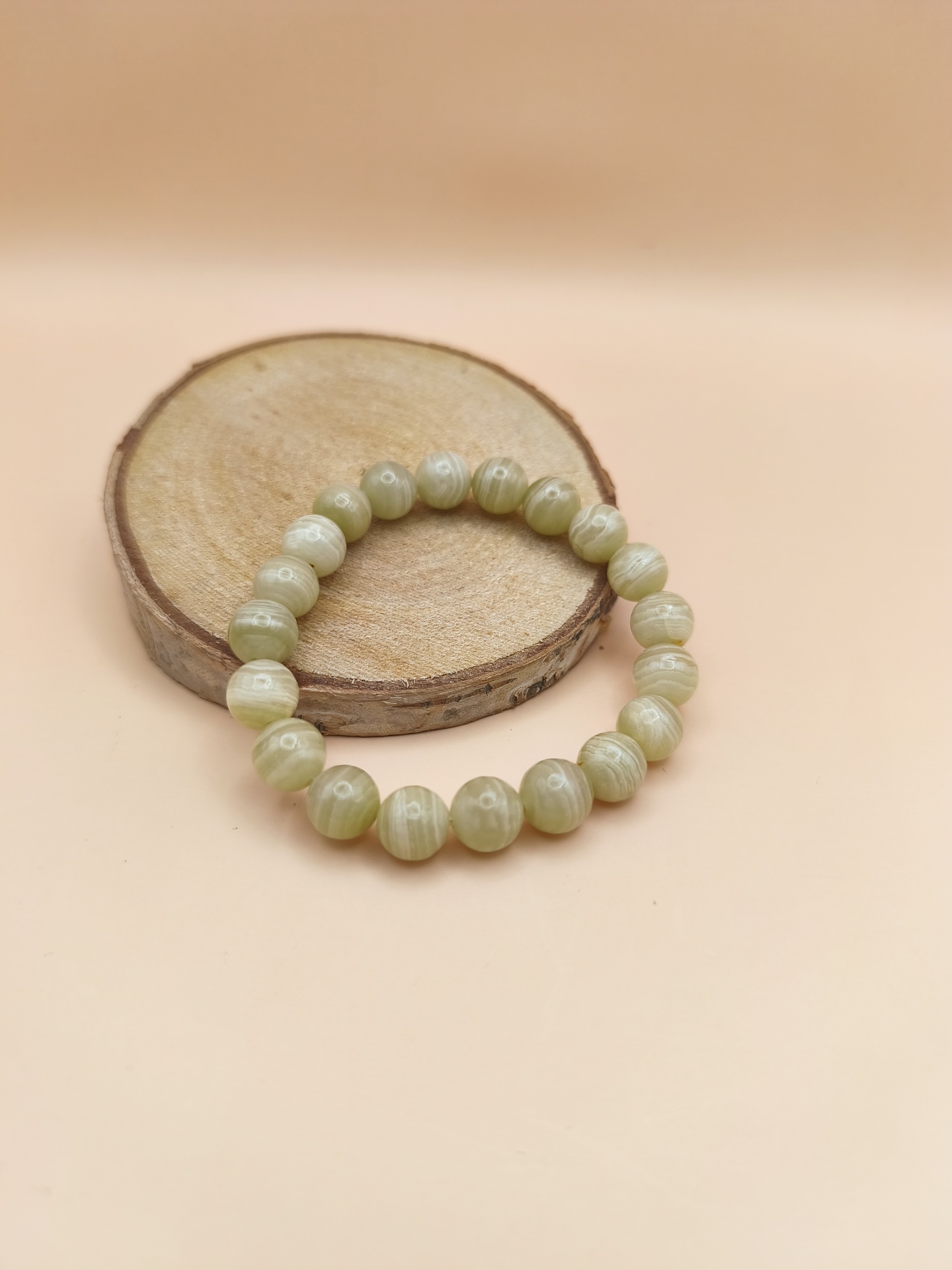 Pulseira Onix Verde 10mm