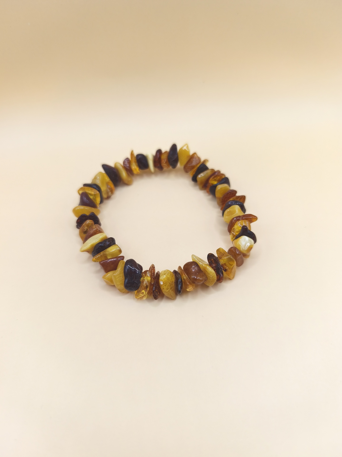 Pulseira  Âmbar Tricolor (Chips)