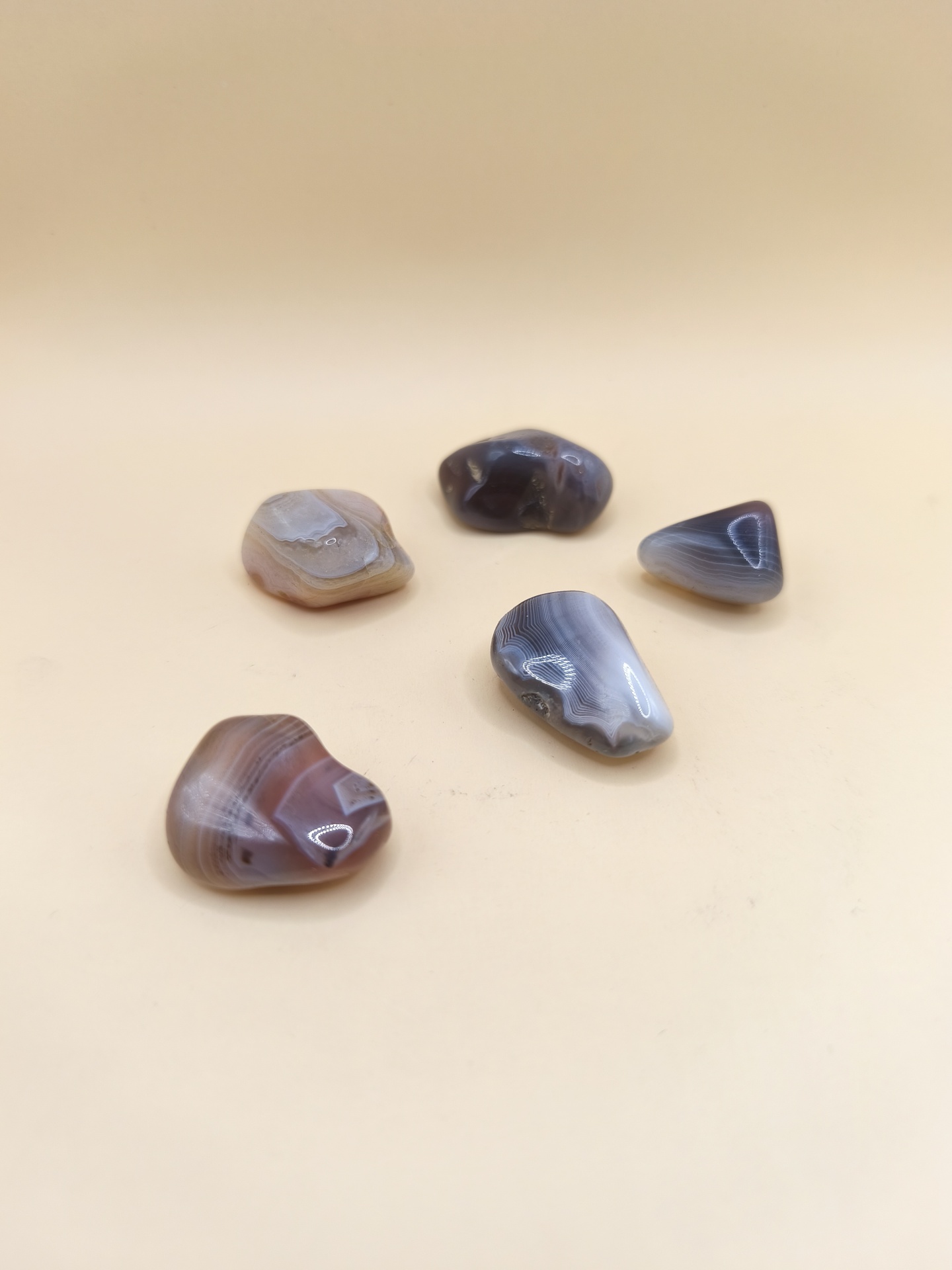 Ágata Botswana Rolada (15/20mm)