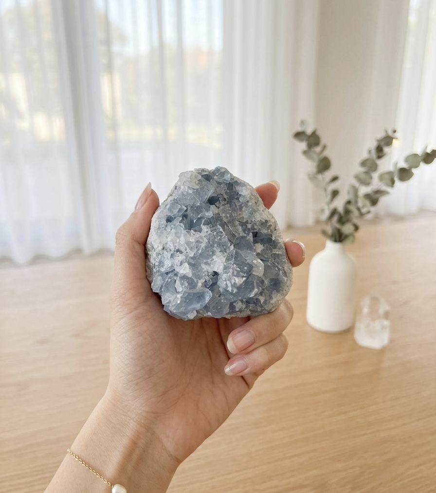 Drusa Celestite (675g)