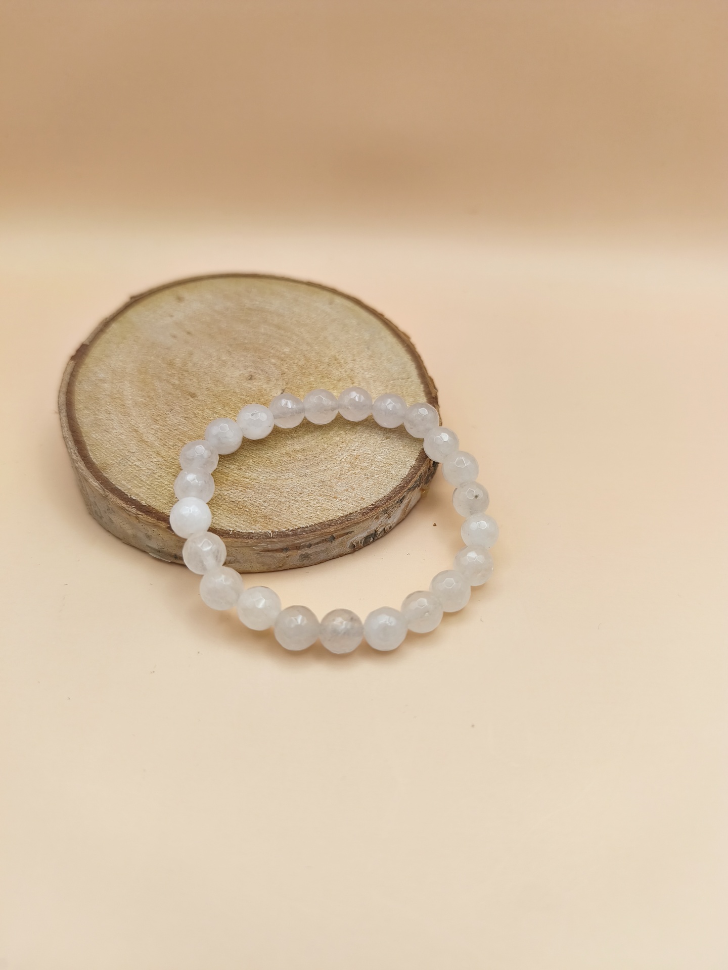 Pulseira Quartzo cristal 8mm