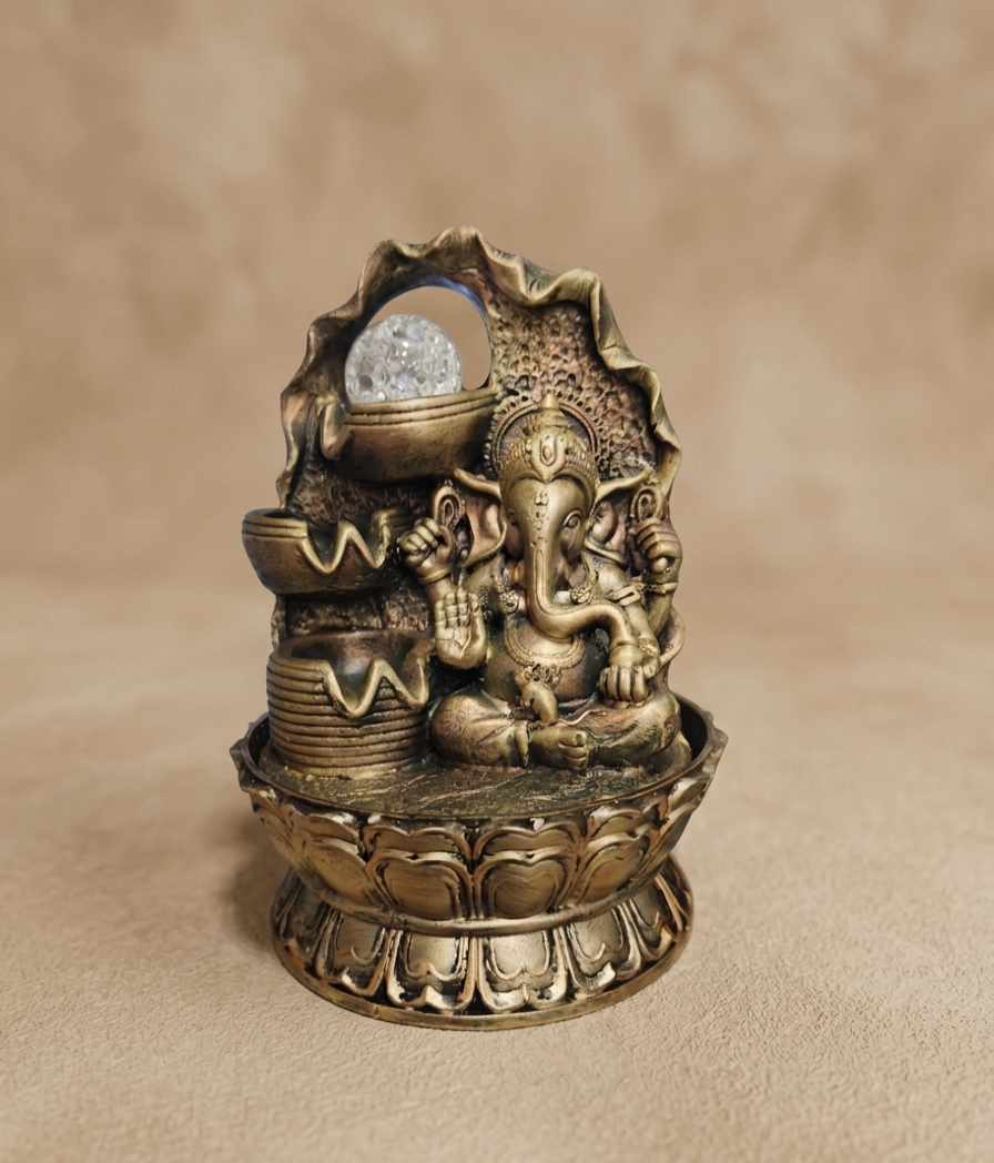 Fonte Ganesha 20x20x30 cms