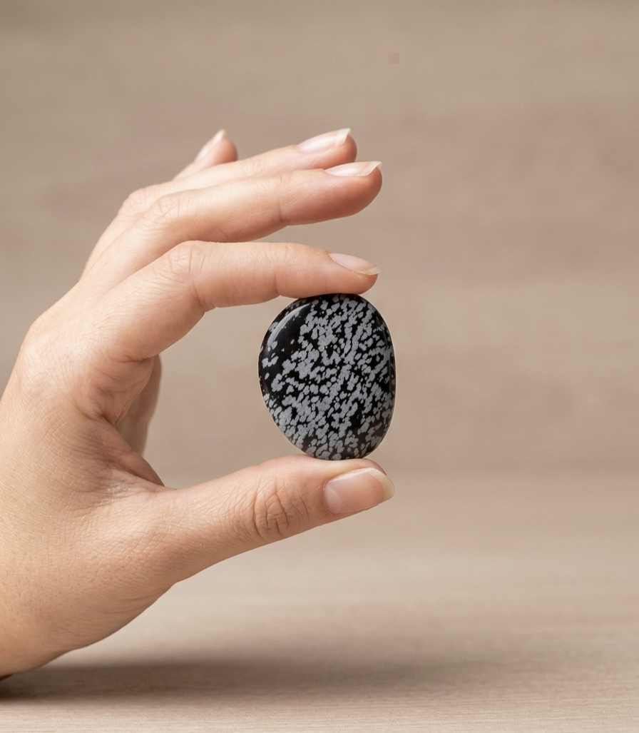 Obsidiana Nevada laminada polida