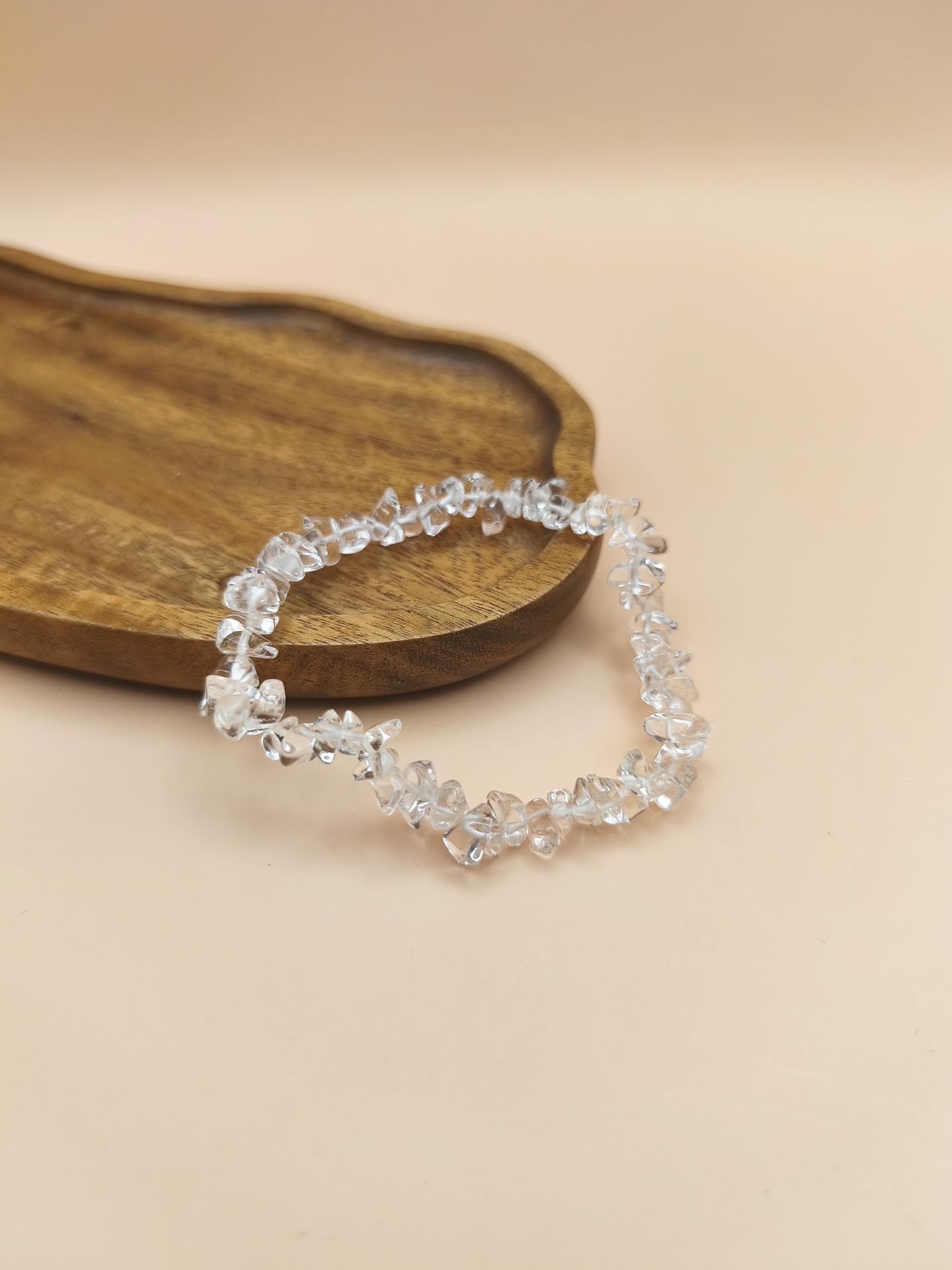 Pulseira Quartzo cristal chips