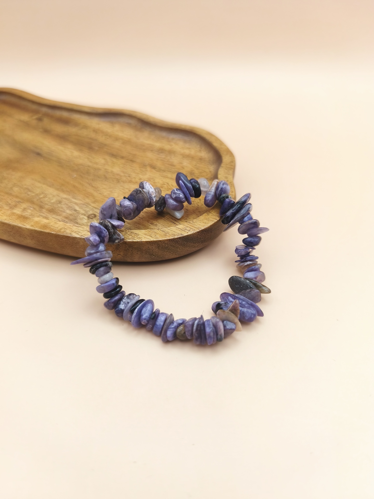 Pulseira Charoíte chips