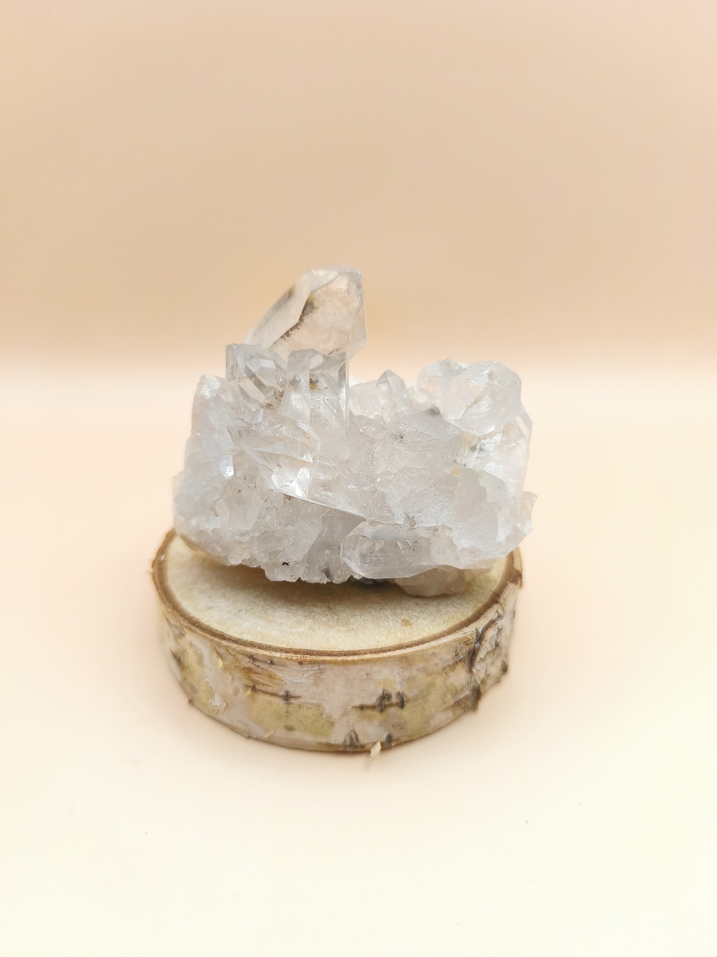 Drusa Quartzo Cristal (245g) (80x50mm)