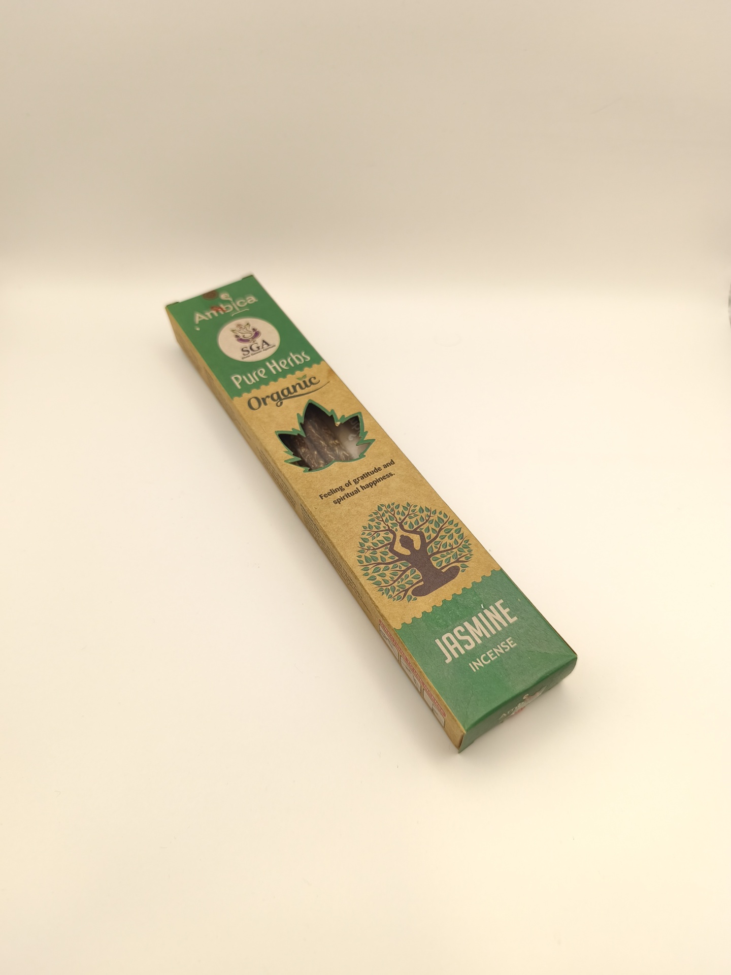 Incenso Pure Herbs Orgânico de Jasmim