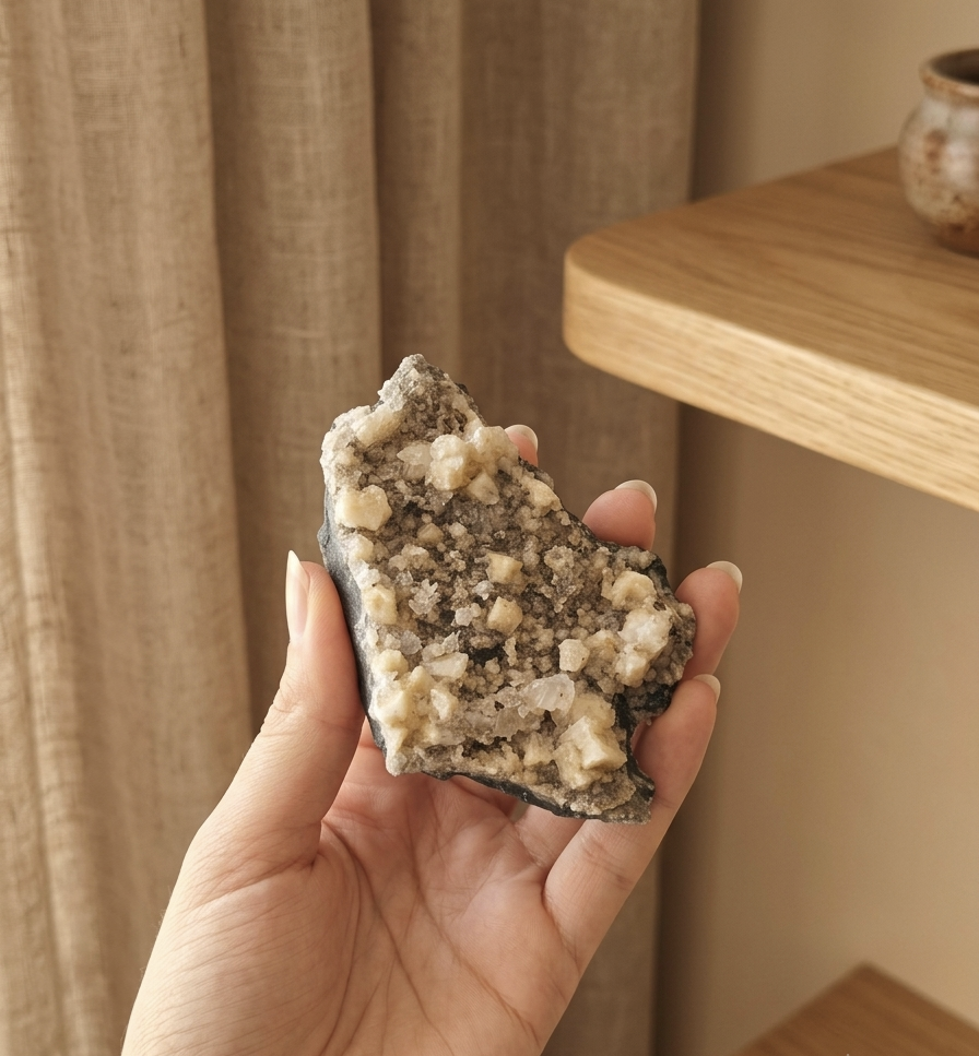 Calcite na matriz (8 cms)