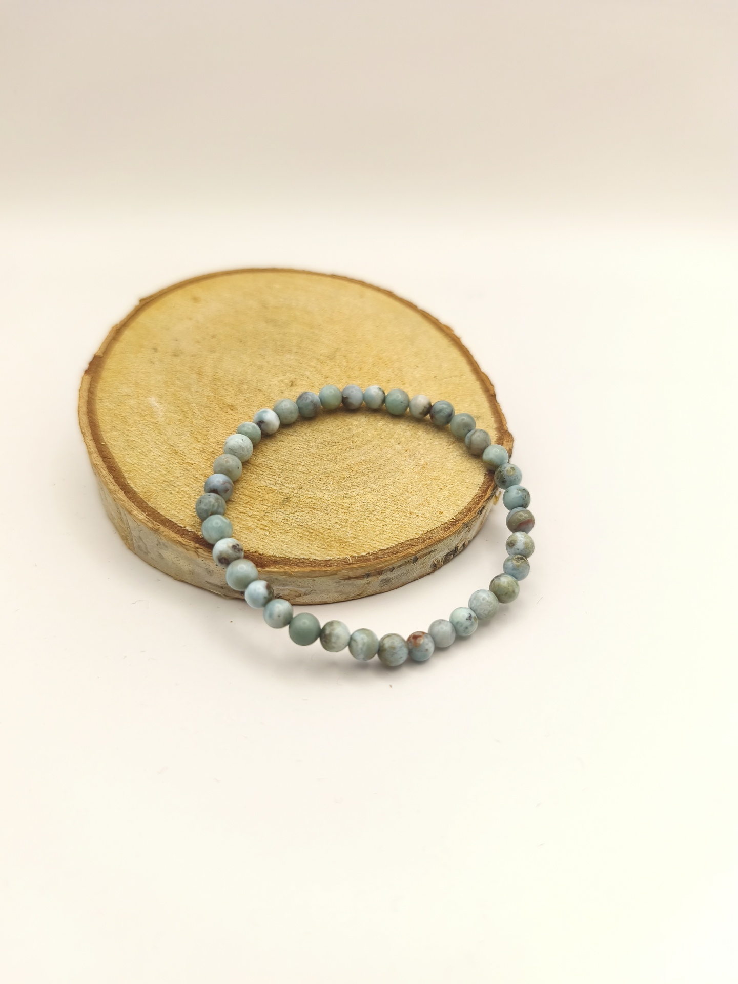 Pulseira Larimar 4mm