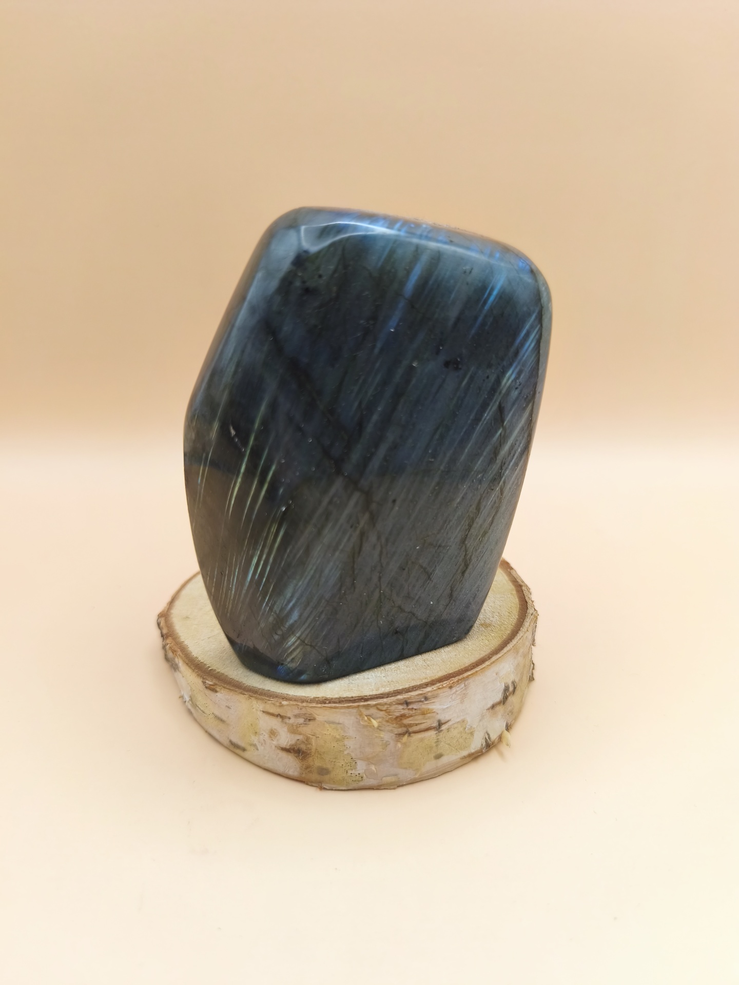 Labradorite polida (520g) (90x60mm)