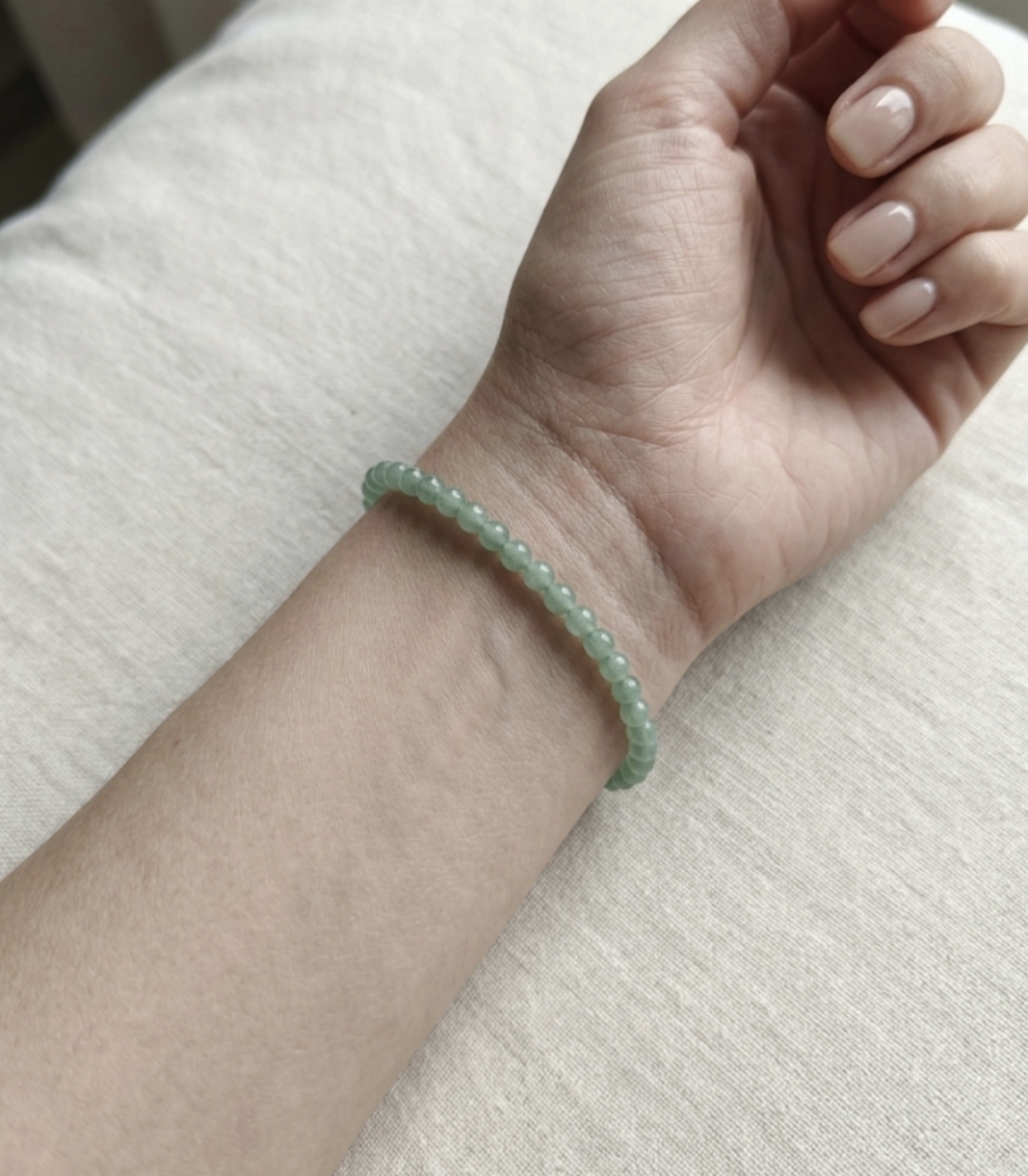 Pulseira Quartzo Verde 4mm