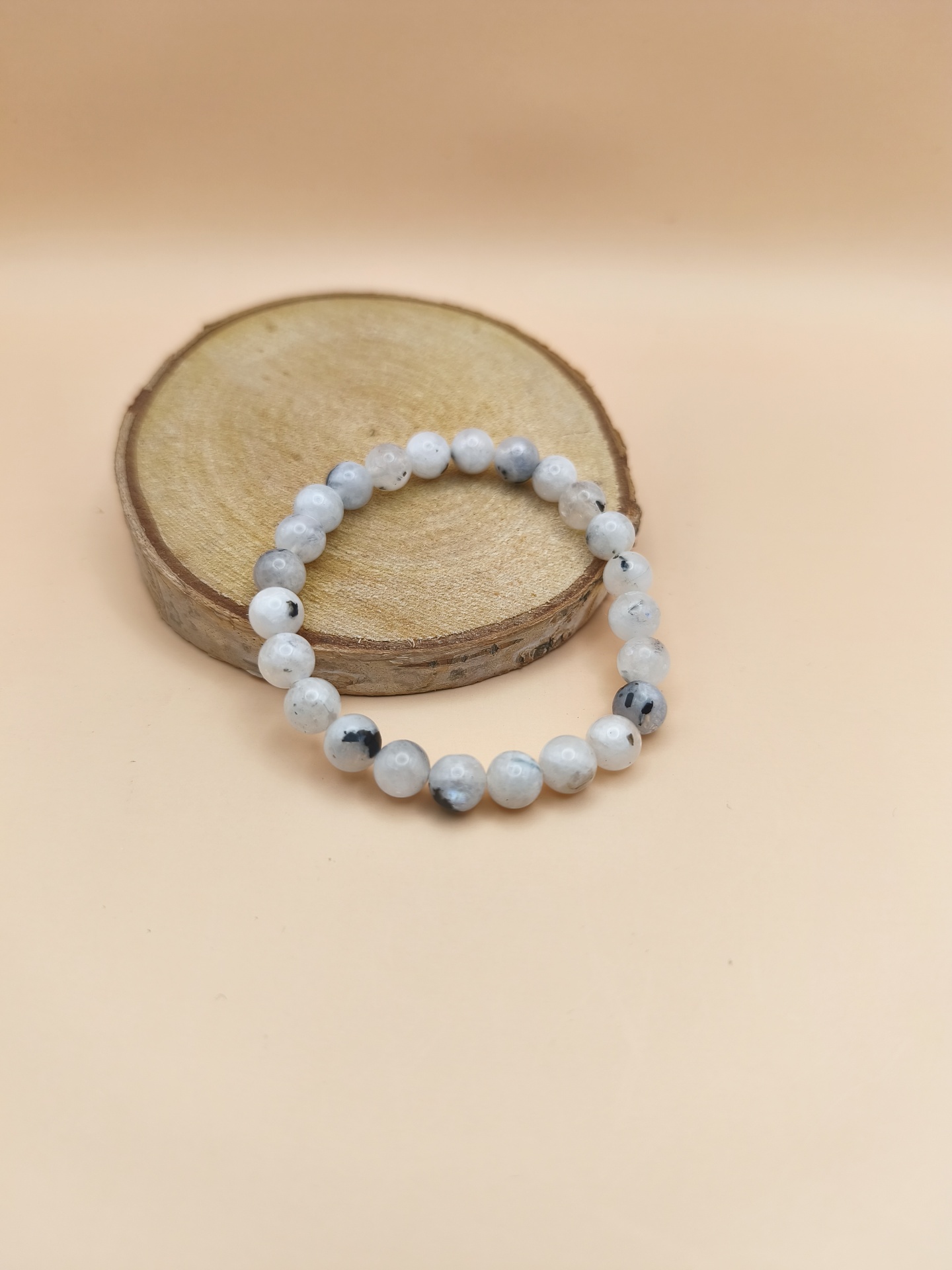 Pulseira Pedra Lua 7mm