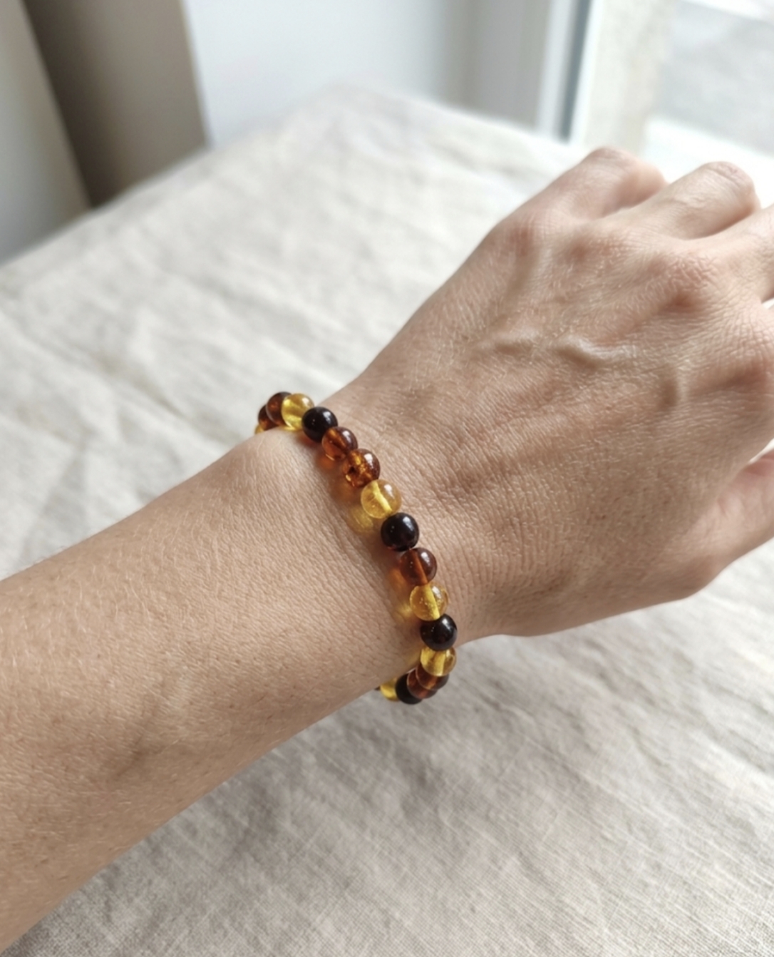 Pulseira Âmbar Báltico
