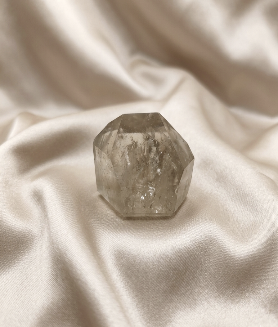 Ponta Polida Quartzo Fumado (95g)