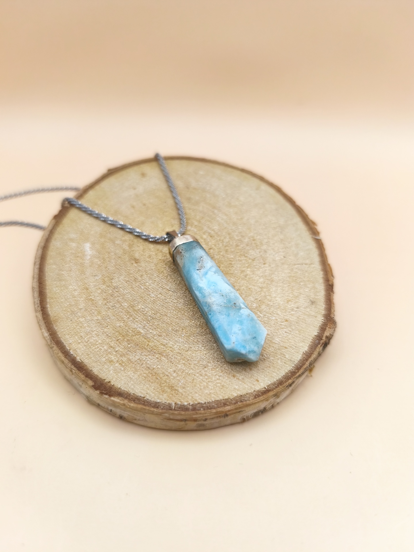 Colar Aragonite Azul