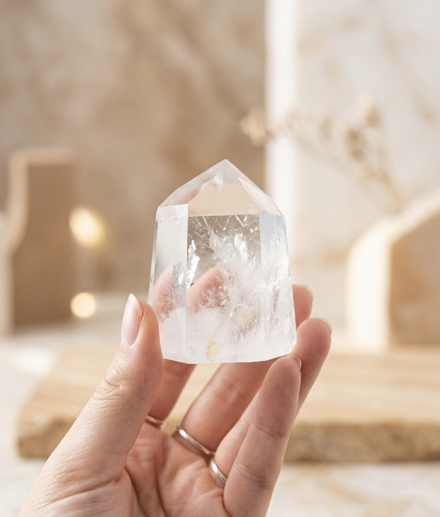 Gerador de Quartzo Cristal (150/175g) 6 a 7 cms