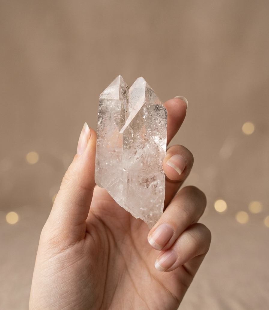 Drusa Quartzo Cristal
