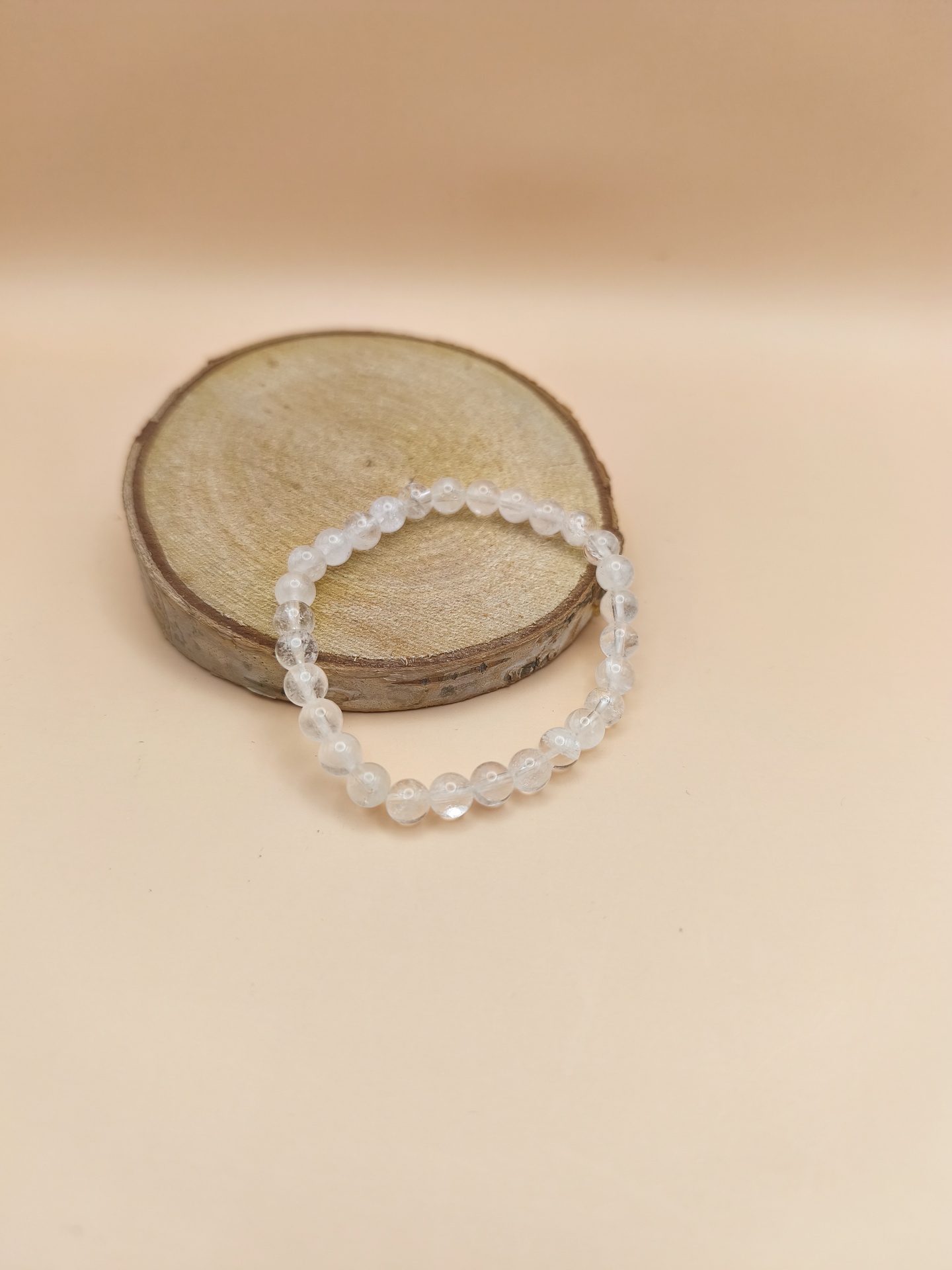 Pulseira Quartzo Cristal 5mm