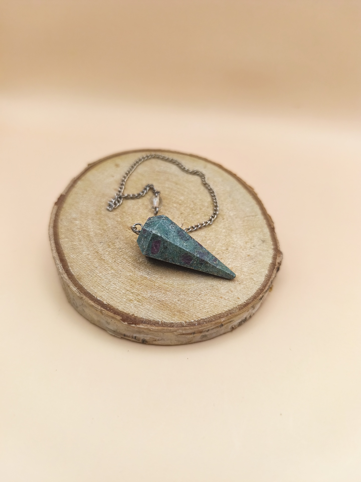 Pêndulo Zoisite Rubi