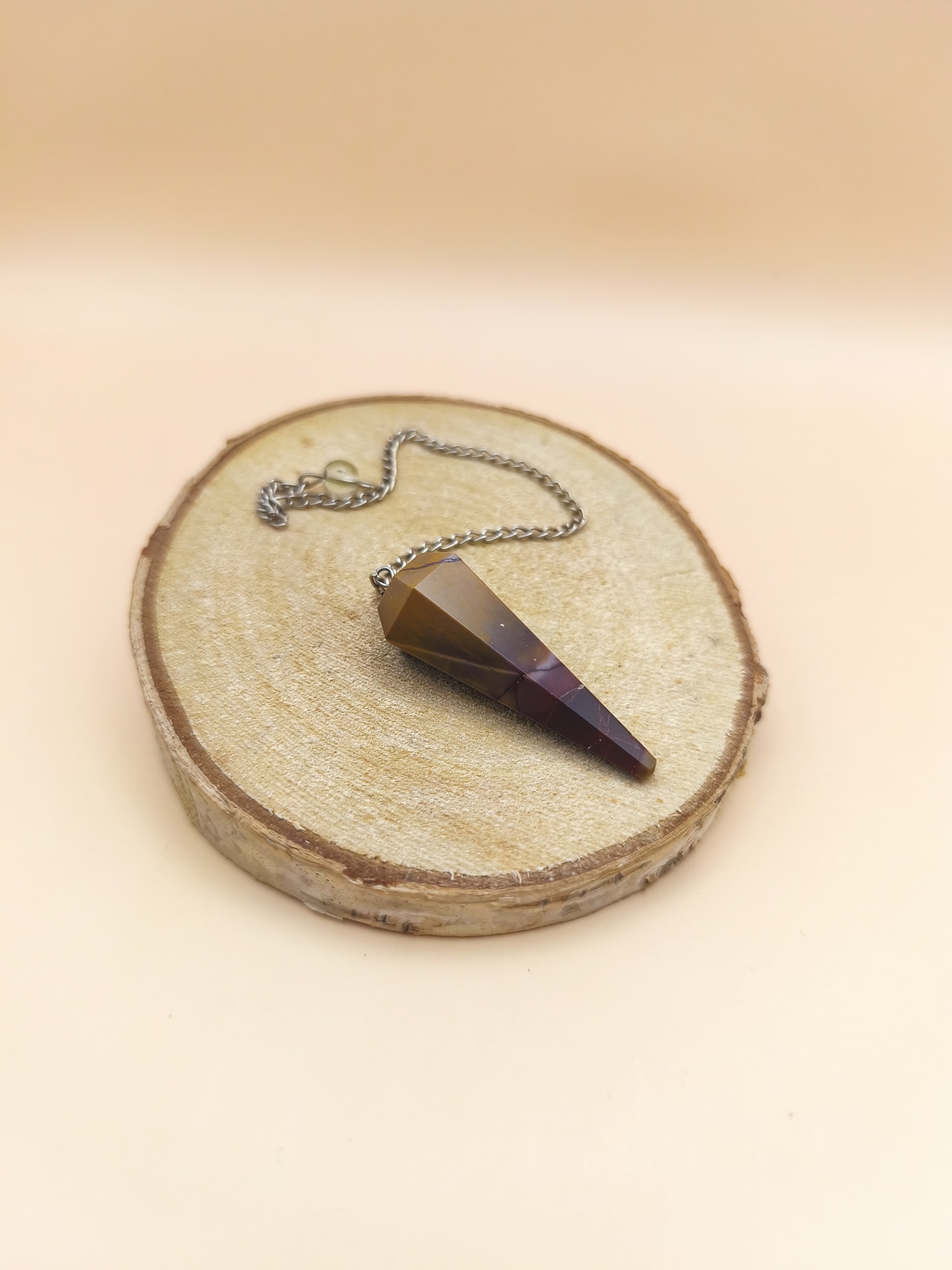 Pêndulo Jaspe Mookaite