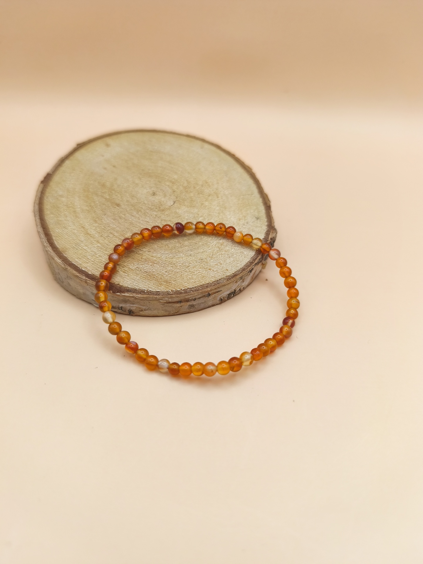 Pulseira Cornalina 3mm