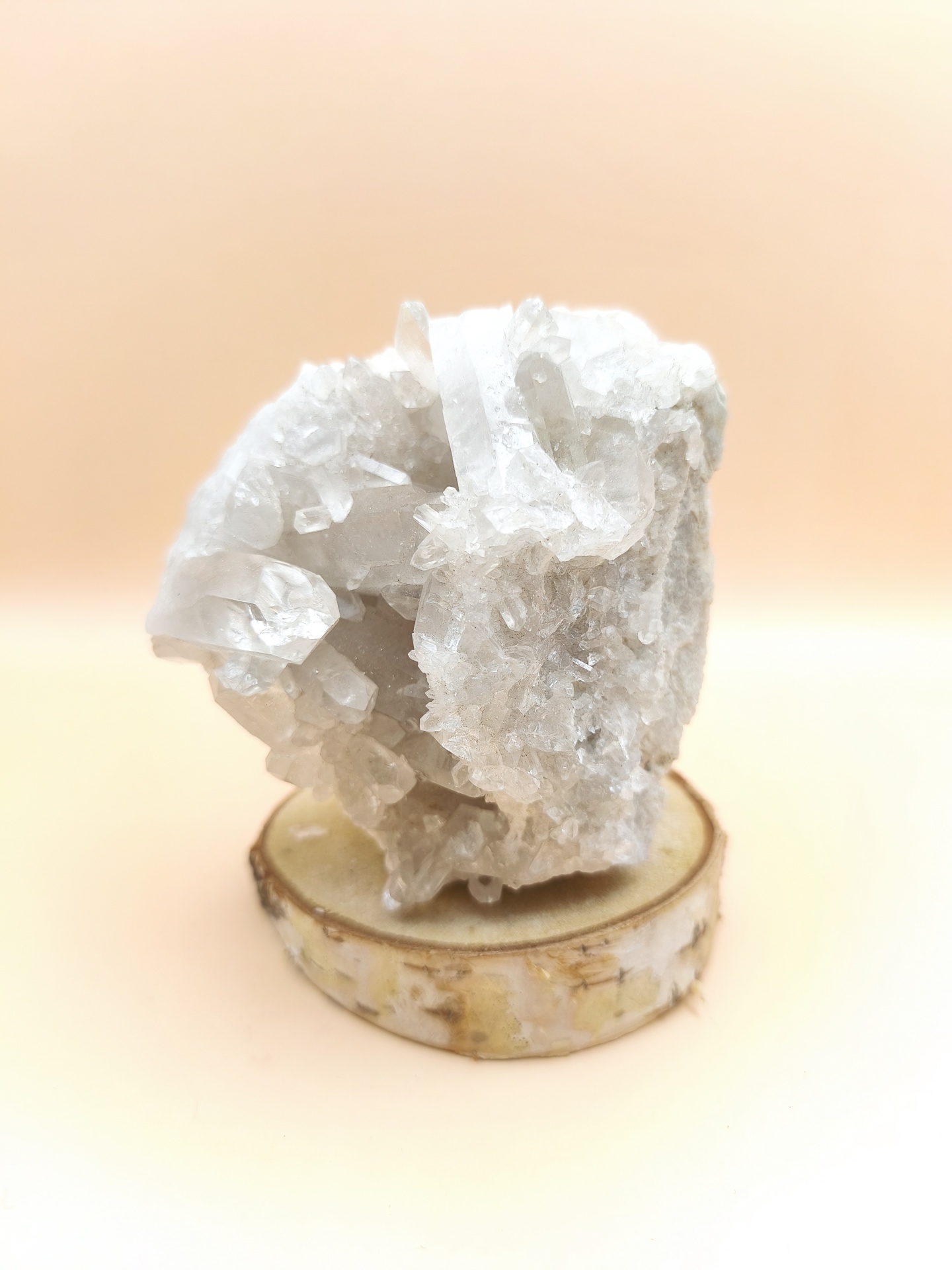 Drusa Quartzo Cristal (800g) (100x90mm)