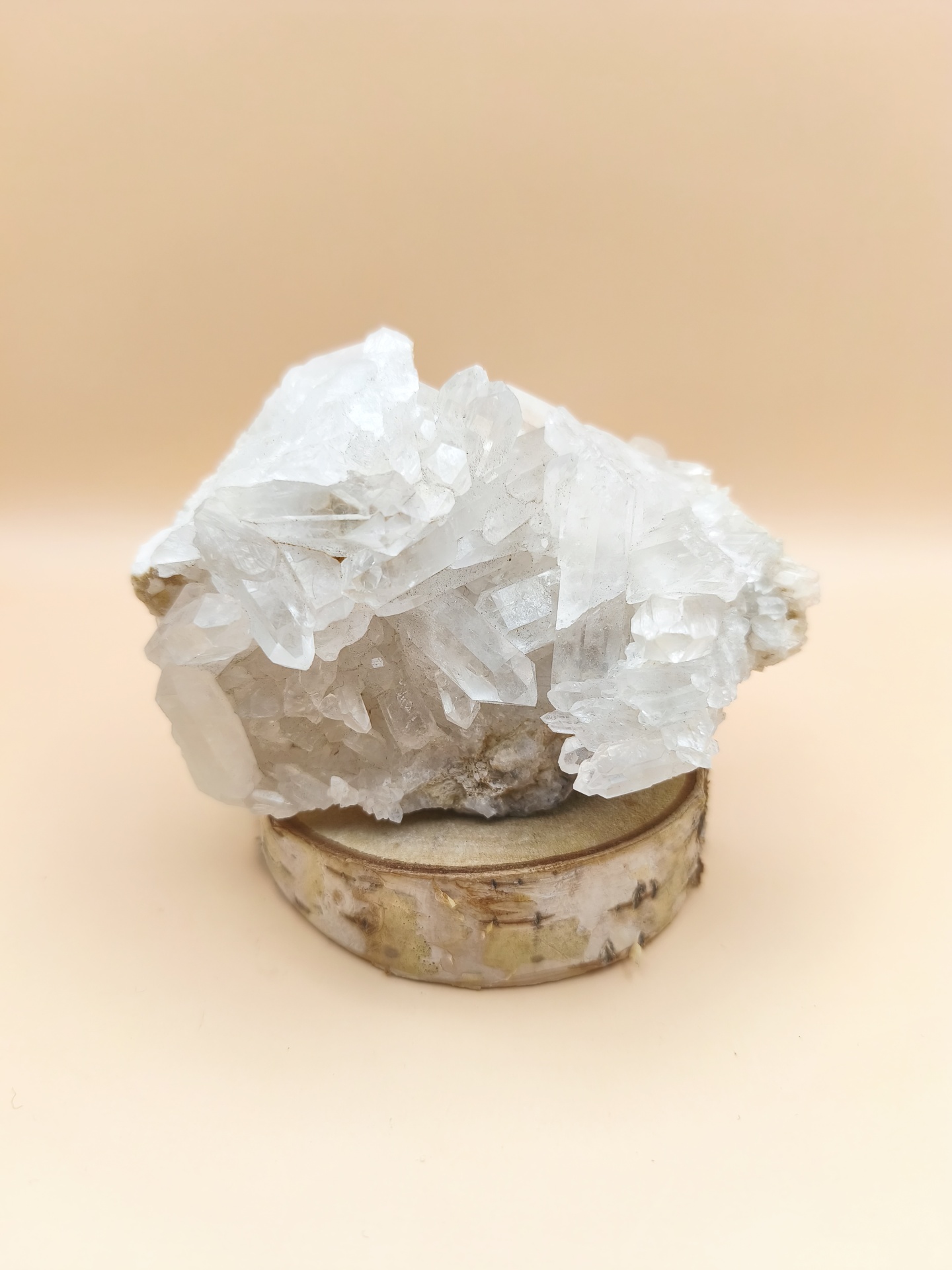 Drusa Quartzo Cristal (840g) (120x80mm)