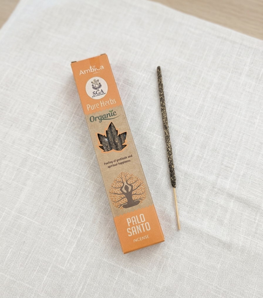 Incenso Pure Herbs Orgânico de Pau Santo