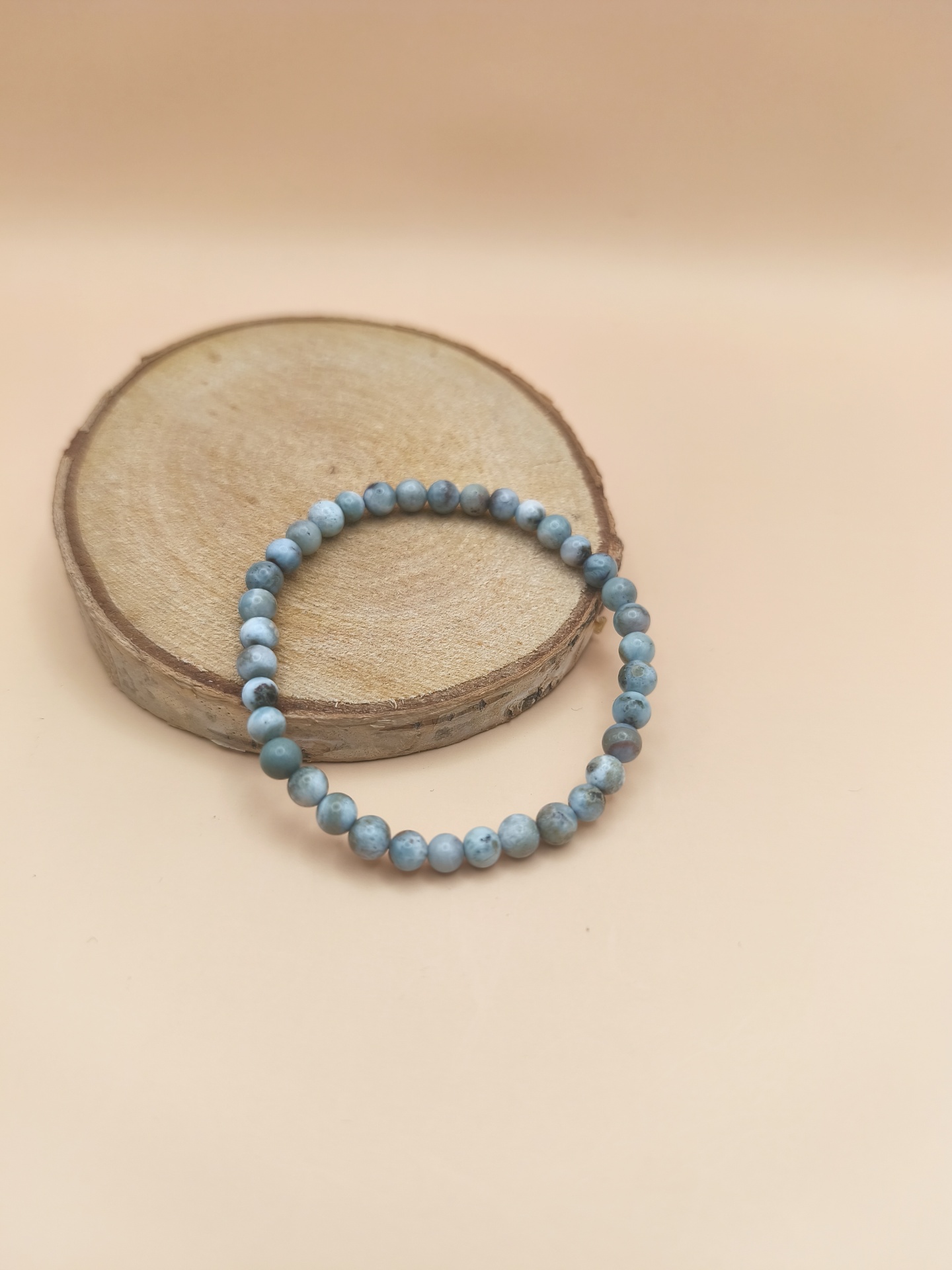 Pulseira Larimar 4mm